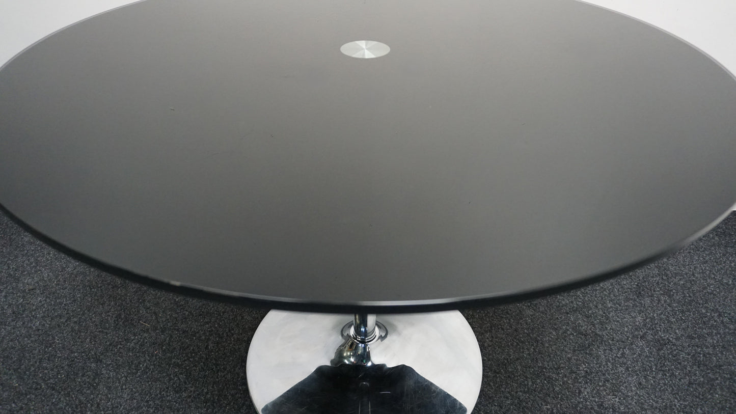 Glazen Design Tafel | Eetkamertafel | Vergadertafel | Zwart