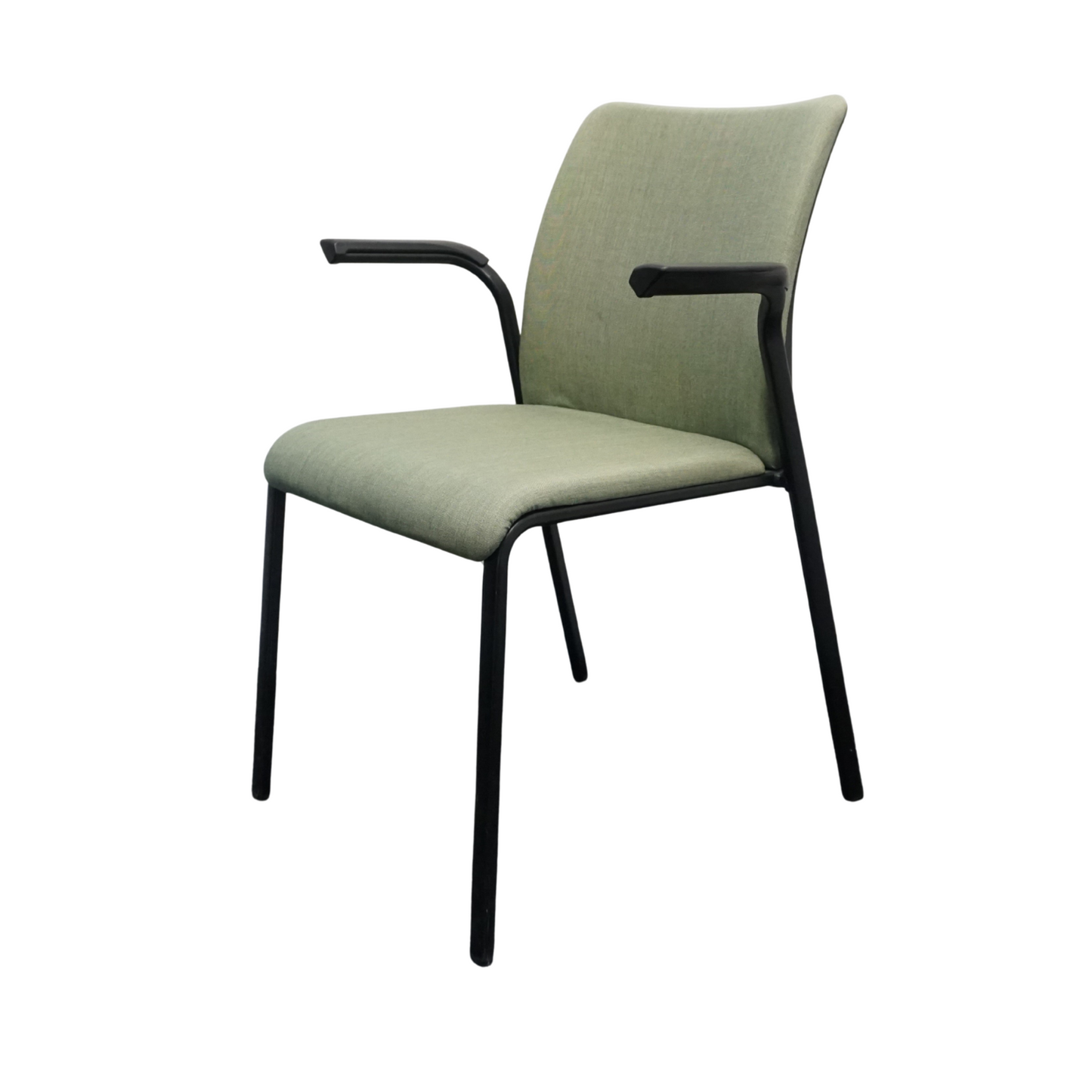 Steelcase Eastside Vergaderstoel | Groen / Zwart