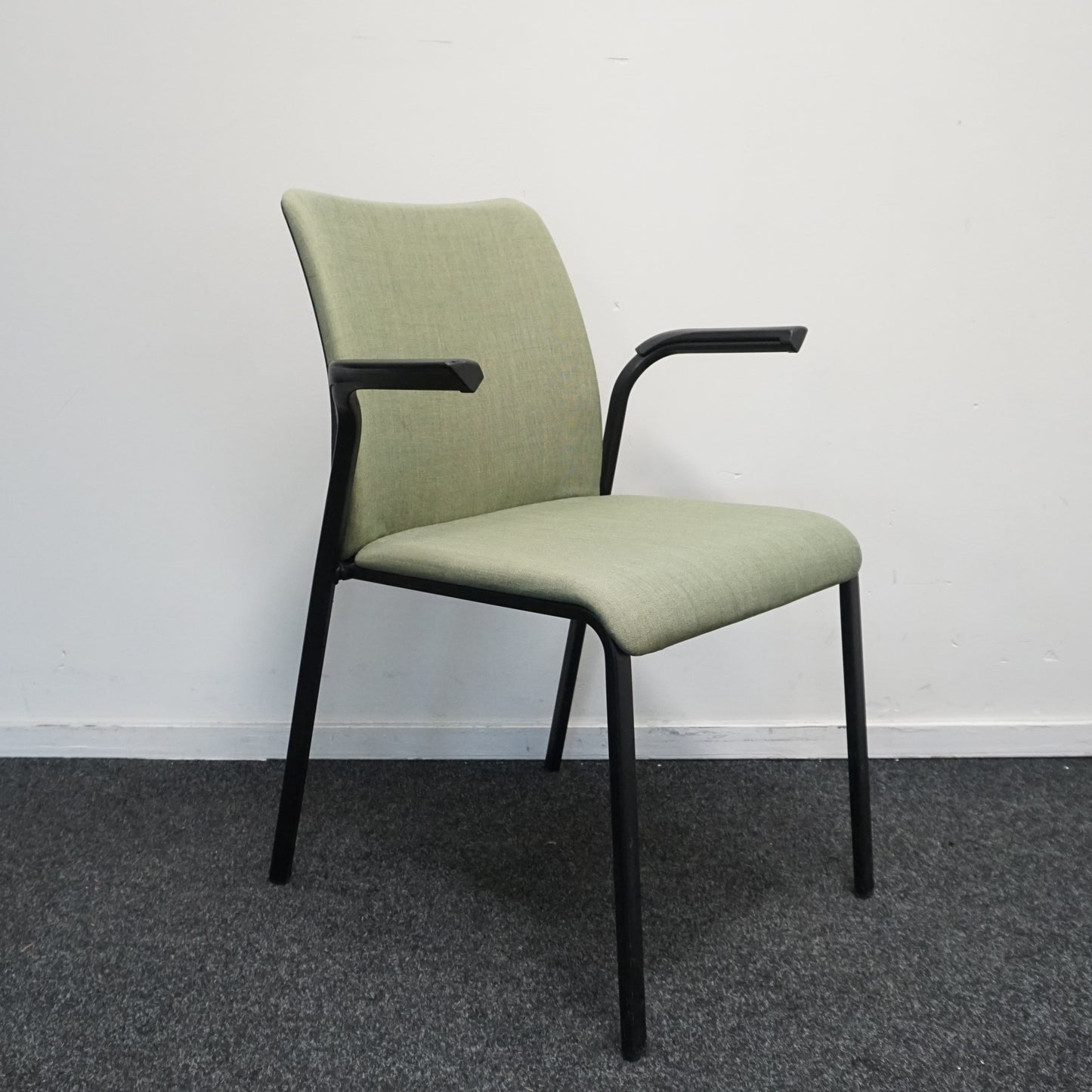 Steelcase Eastside Vergaderstoel | Groen / Zwart