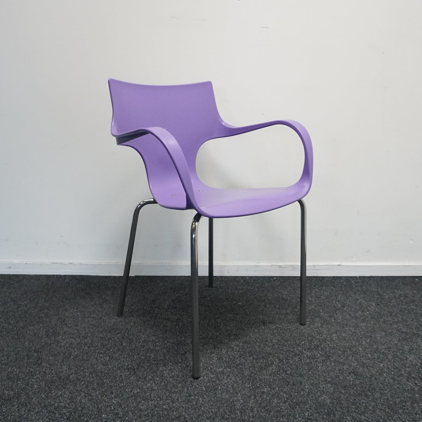 Jim Design Stoel | Kantinestoel | Lila