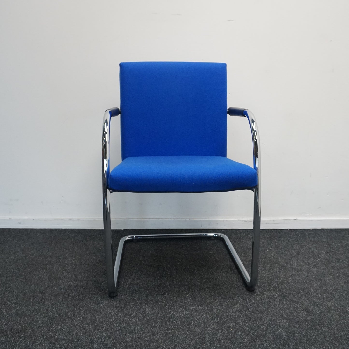 Vitra Visasoft Design Stoel | Vergaderstoel | Blauw