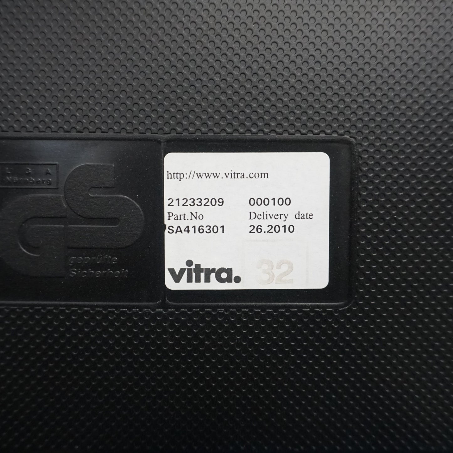 Vitra Visasoft Design Stoel | Vergaderstoel | Blauw