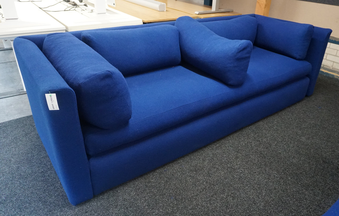 HAY Hackney Design Bank | 3-Zits | Blauw