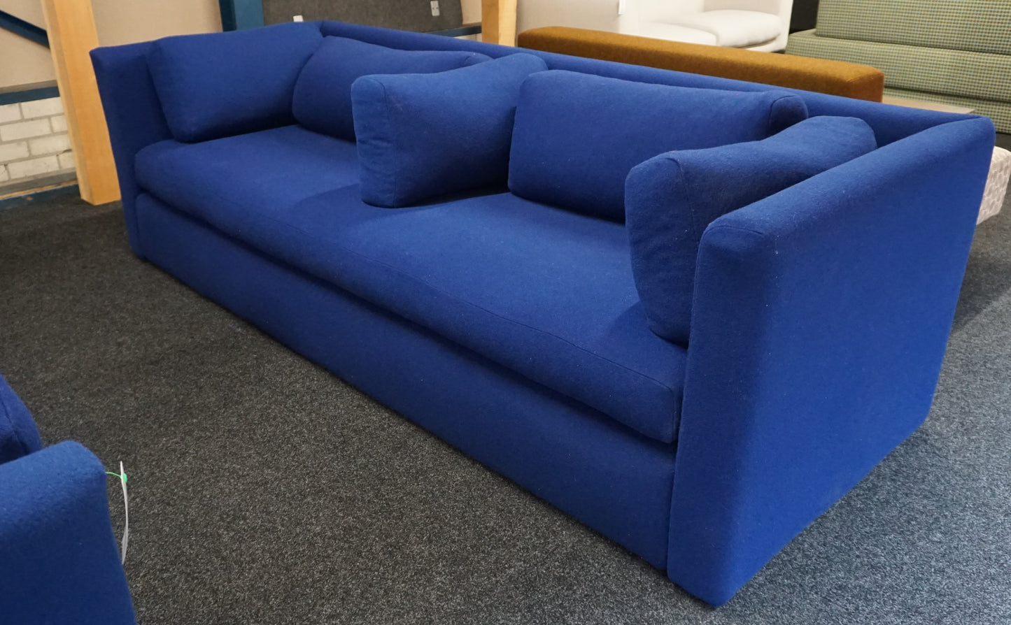 HAY Hackney Design Bank | 3-Zits | Blauw