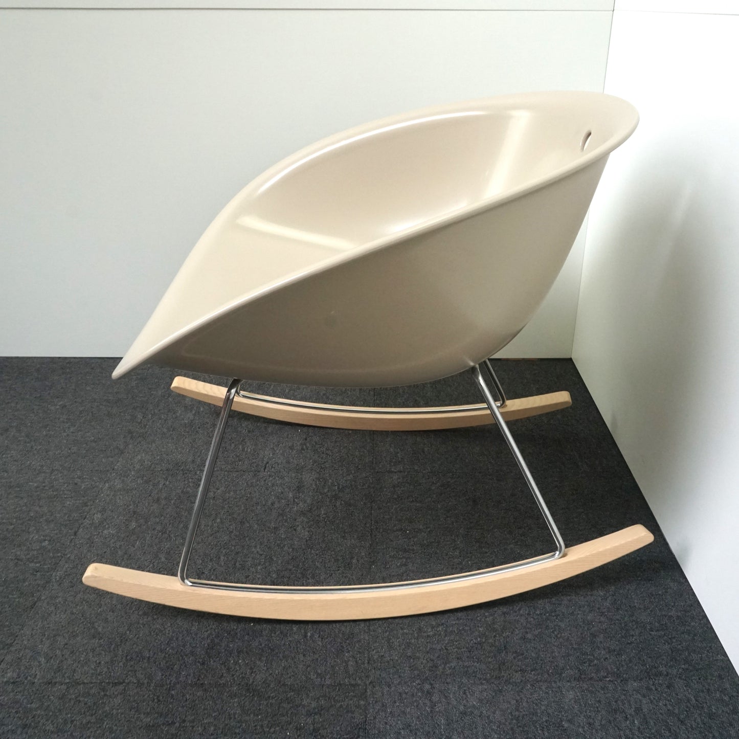 Pedrali Gliss Swing 350 Design Schommelstoel | Beige
