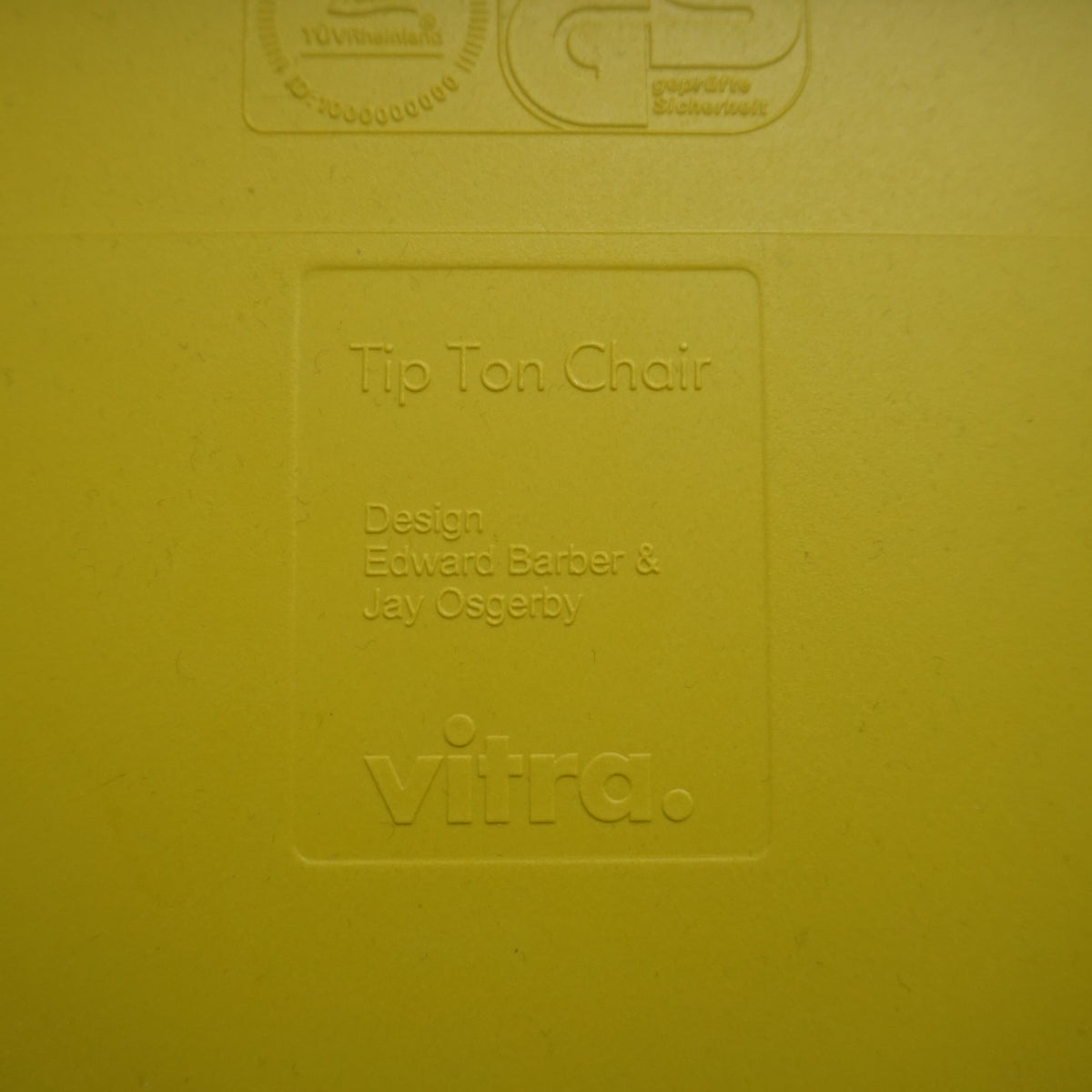 Vitra Tip Ton Chair Design Stoel | Mosterd Geel