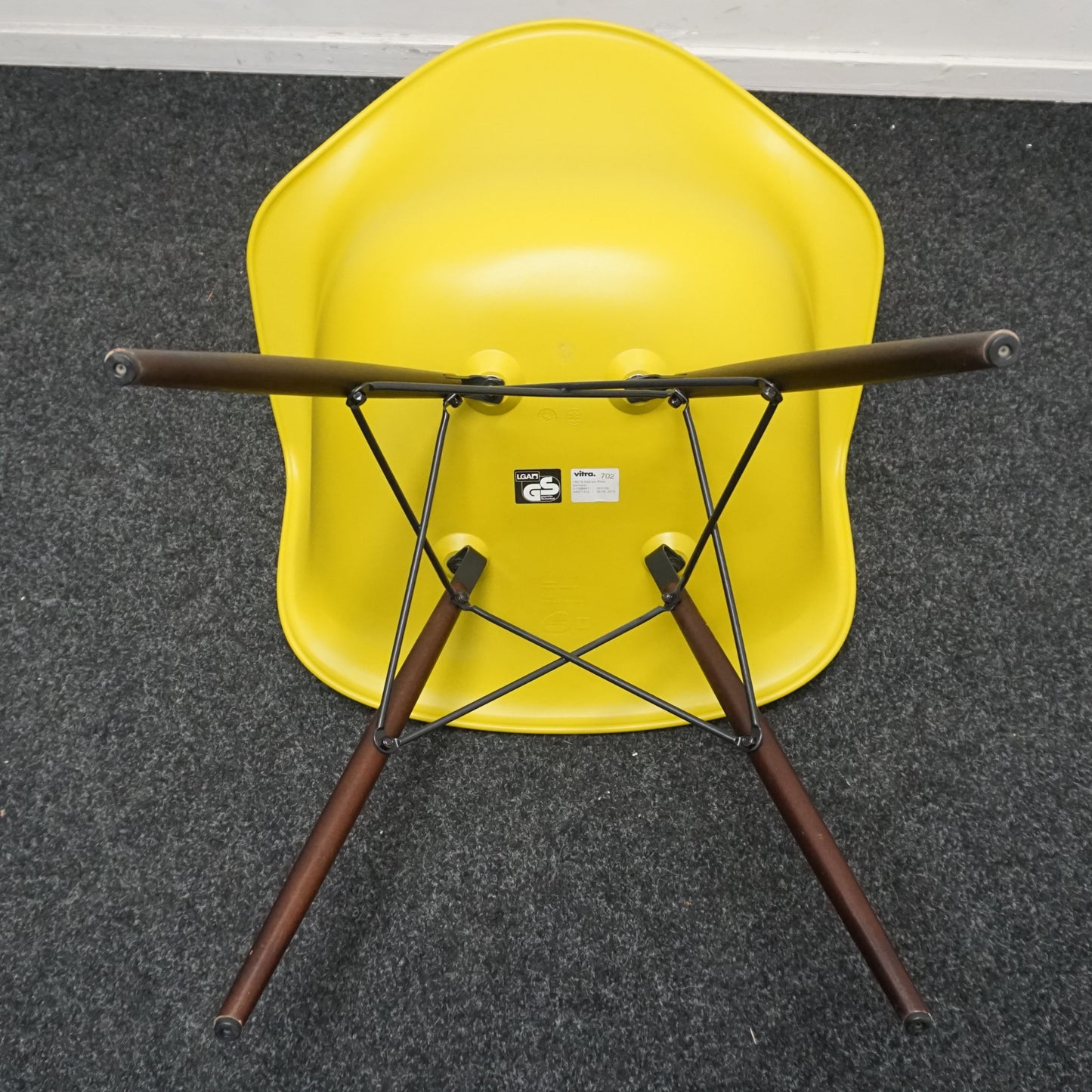 Vitra Eames DAW Design Stoel | Licht Groen