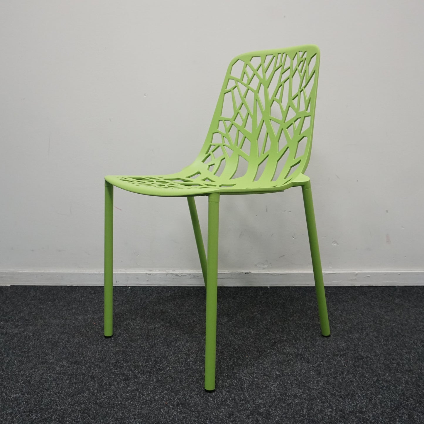 Fast Forest Design Stoel | Aluminium | Groen