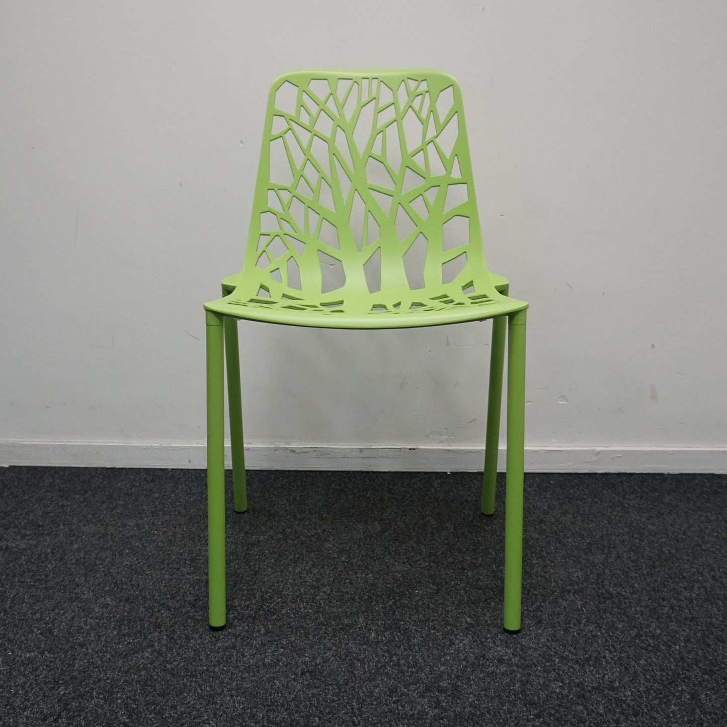 Fast Forest Design Stoel | Aluminium | Groen