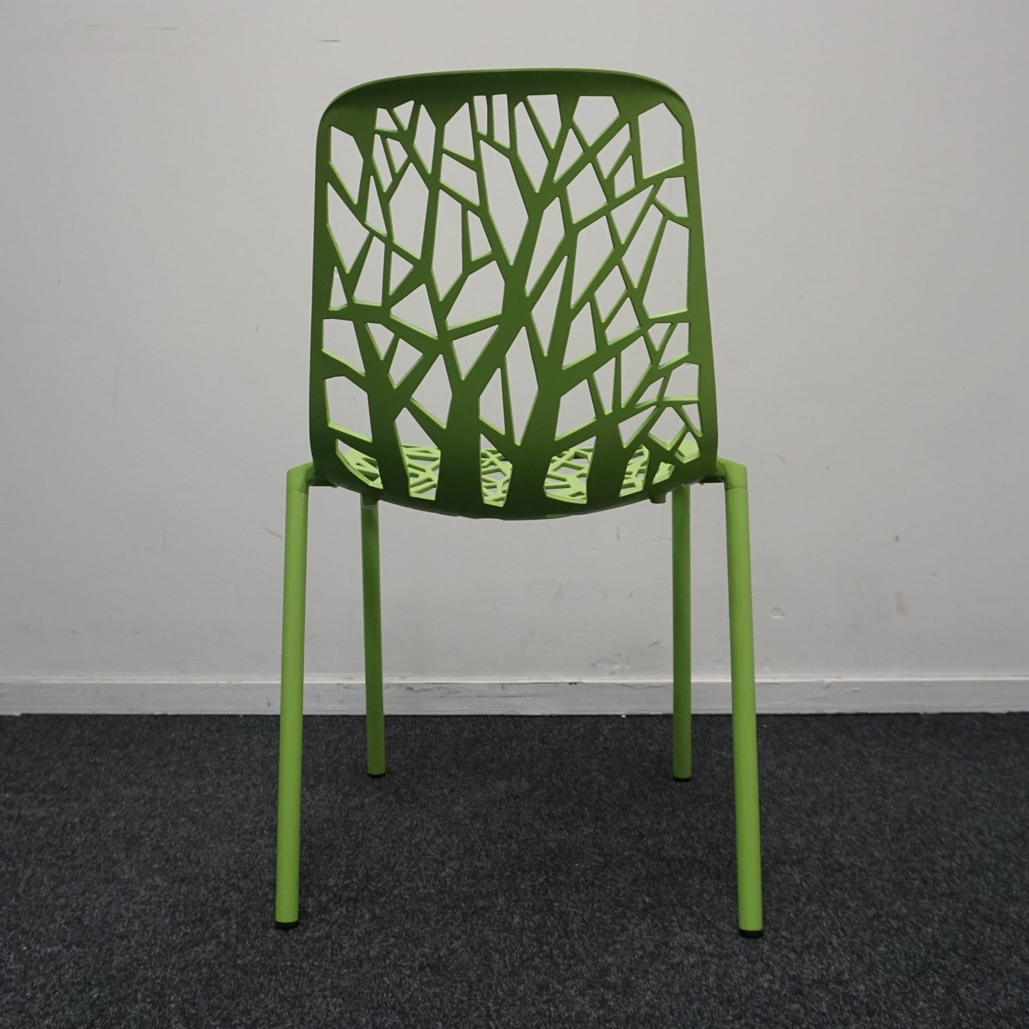 Fast Forest Design Stoel | Aluminium | Groen