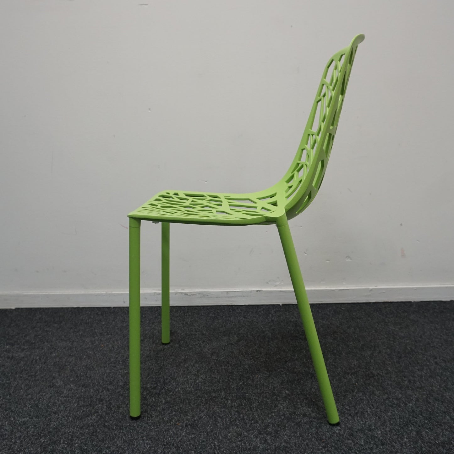 Fast Forest Design Stoel | Aluminium | Groen