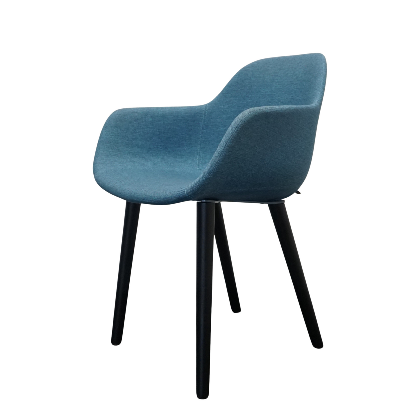 Crassevig Pola Round Vergaderstoel | Blauw