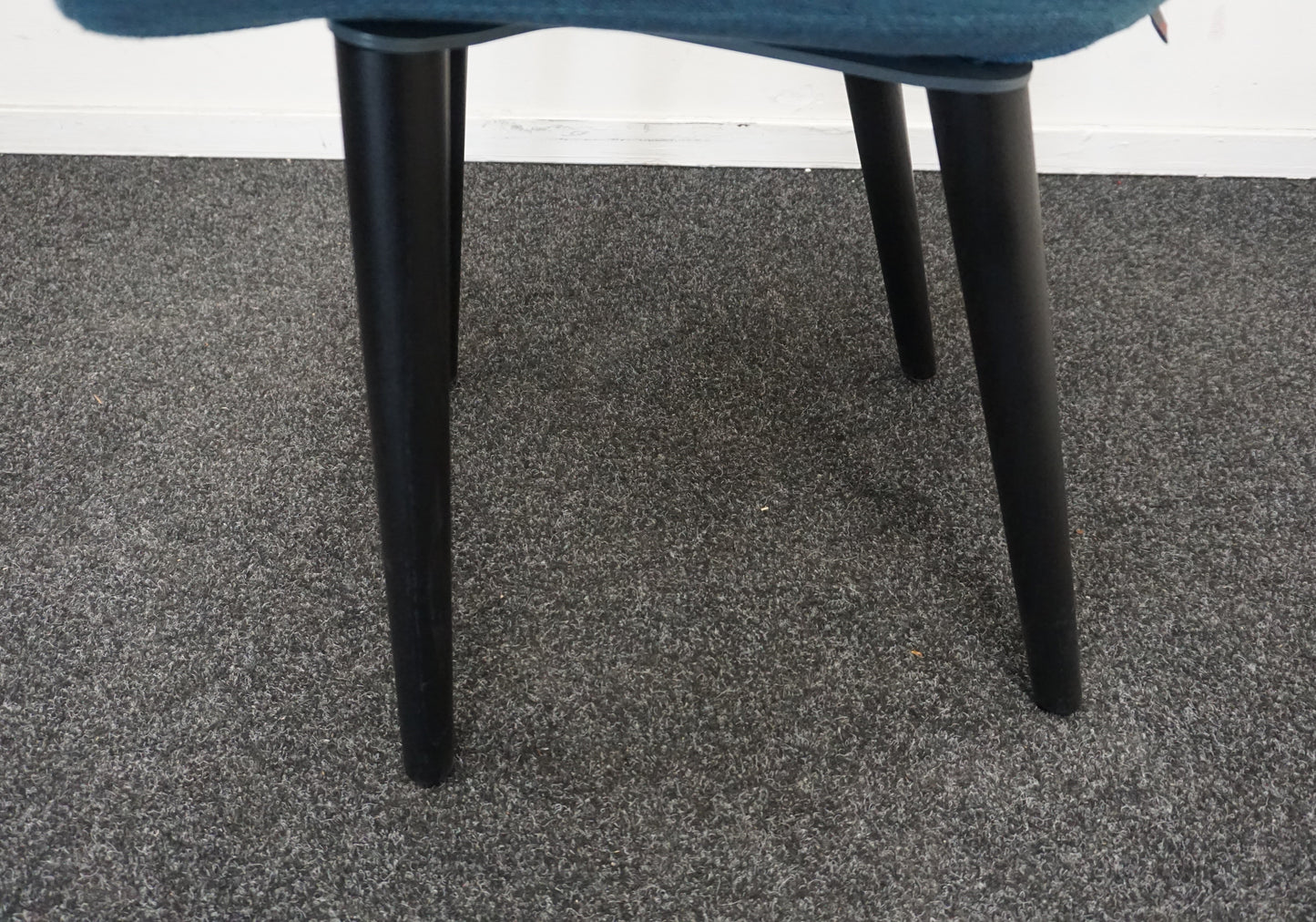 Crassevig Pola Round Vergaderstoel | Blauw
