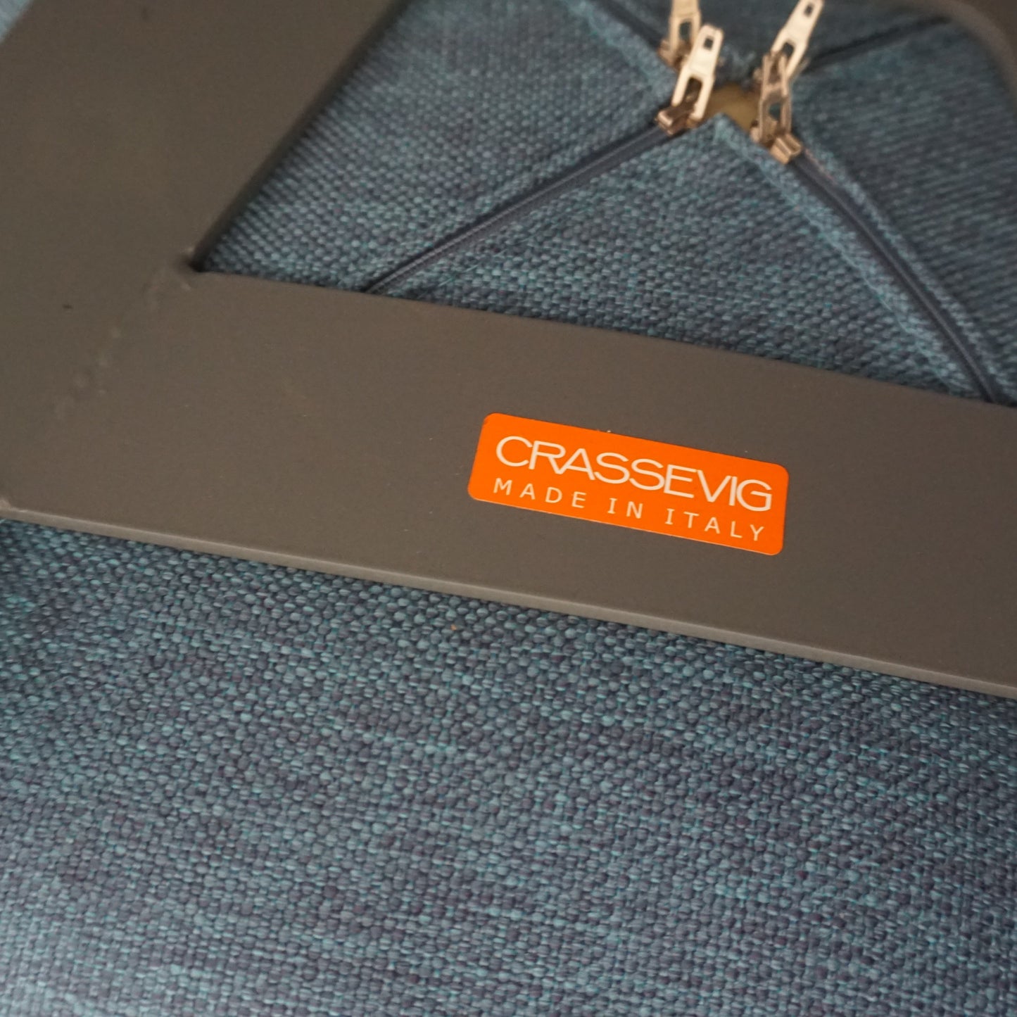 Crassevig Pola Round Vergaderstoel | Blauw