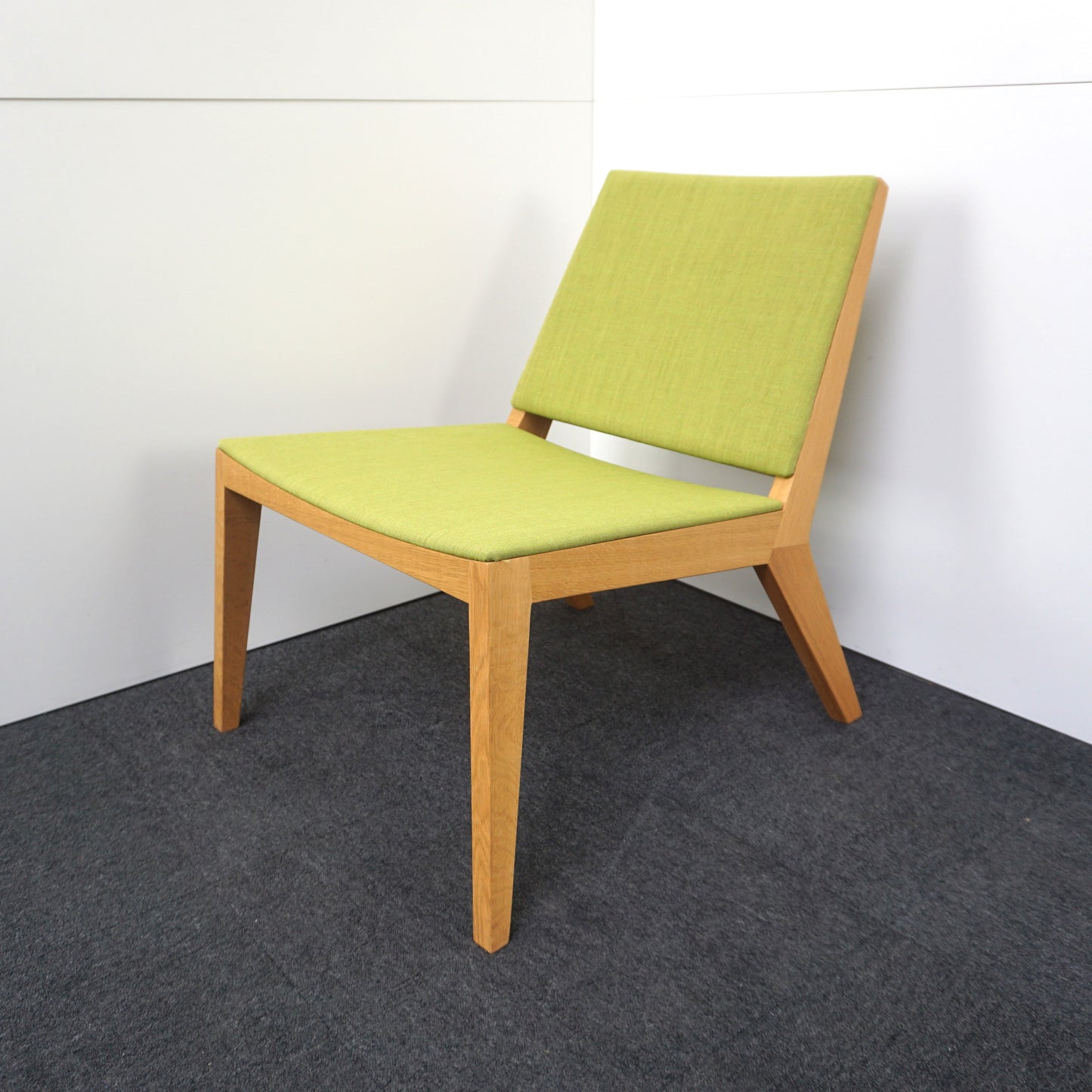 DeVorm Wood Me Design Fauteuil | Lounge Fauteuil | Groen