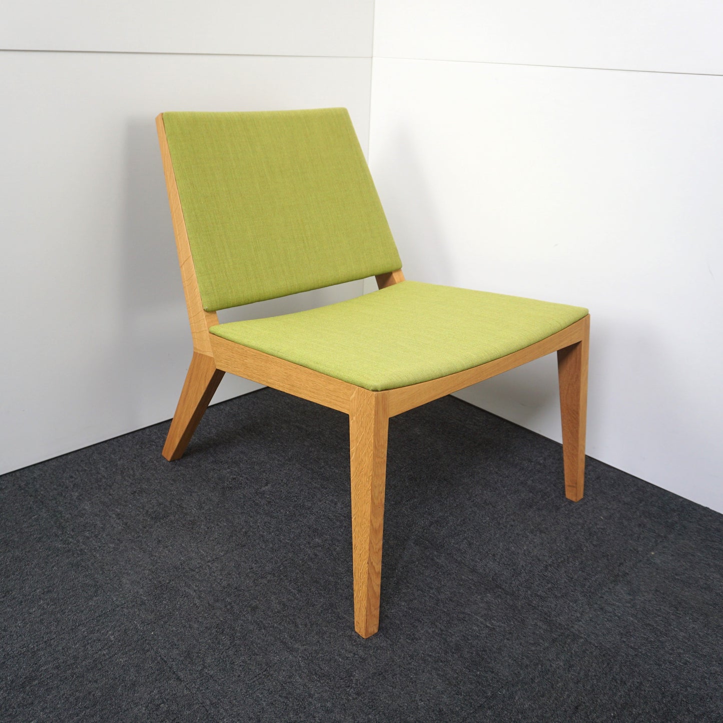 DeVorm Wood Me Design Fauteuil | Lounge Fauteuil | Groen