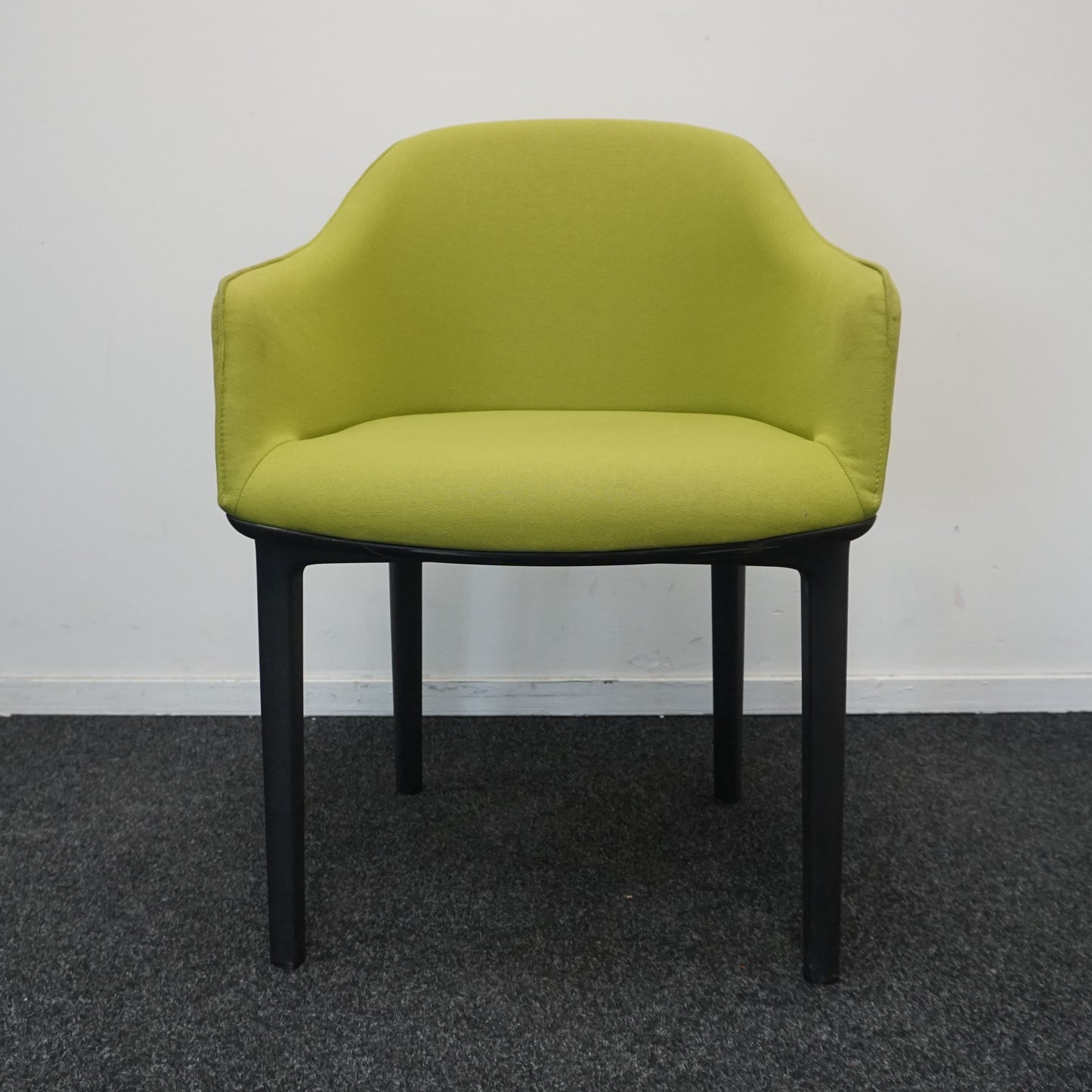 Vitra Softshell Design Vergaderstoel | Conferentiestoel | Groen