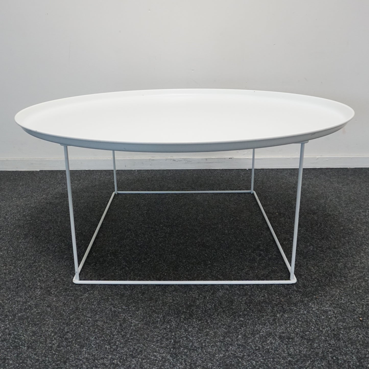 B&B Italia Fat-Fat Design Salontafel | Wit | Ø 92 cm
