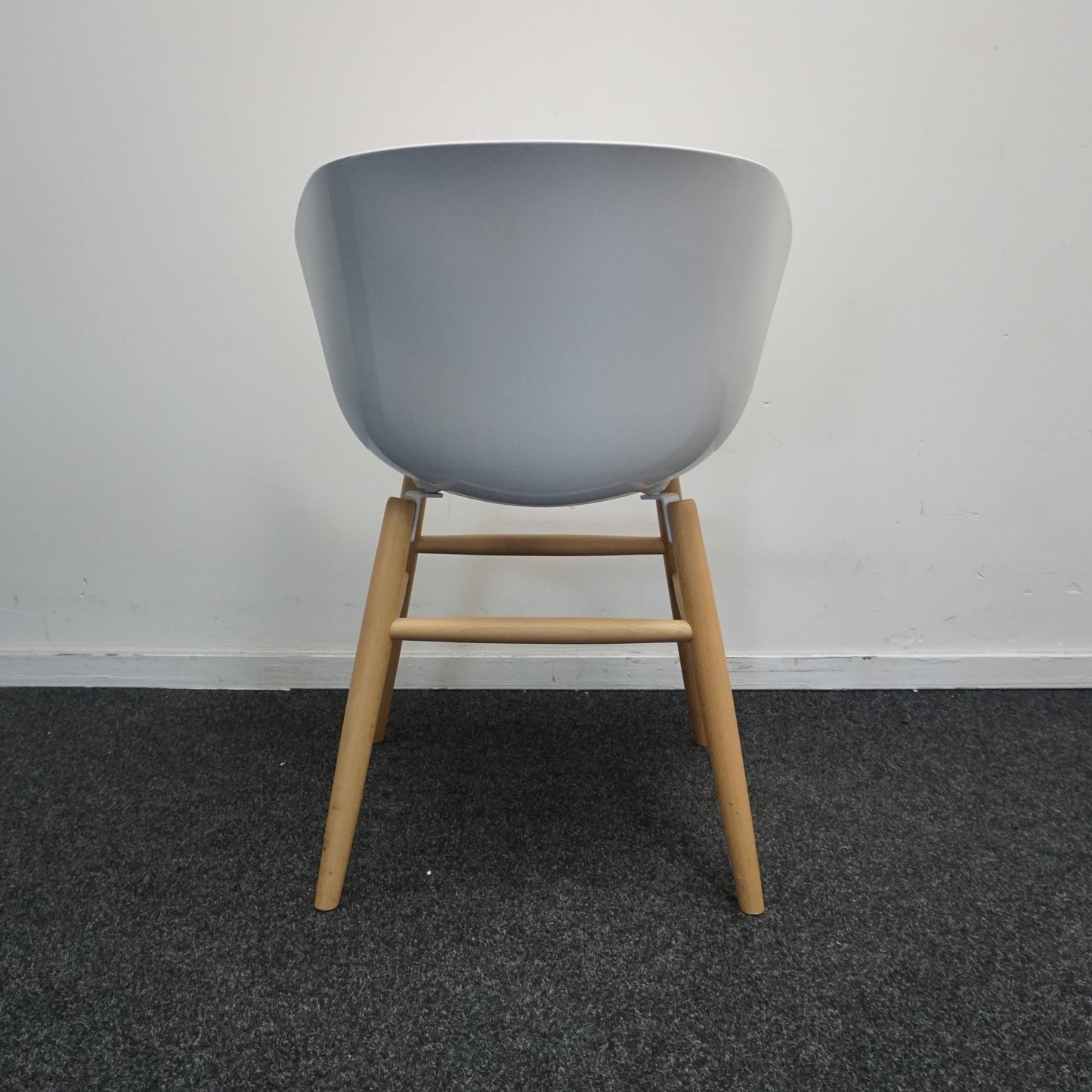 Softline Italia Maya Design Stoel | Wit / Hout