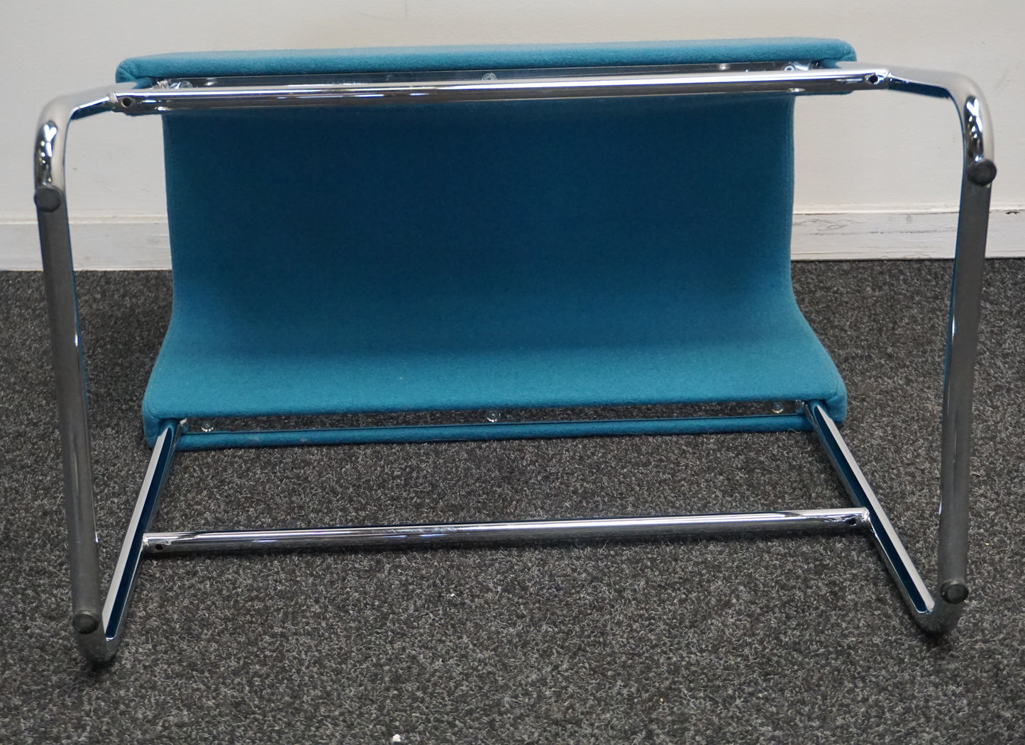 Materia Plint Design Kruk | Blauw | Zithoogte 63 cm