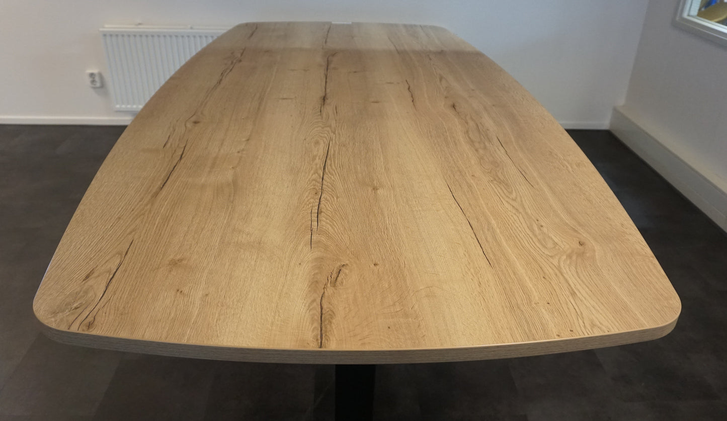 Vergadertafel Tube | Bureau | 220 x 110 cm | Hoogte verstelbaar 62 - 85 cm