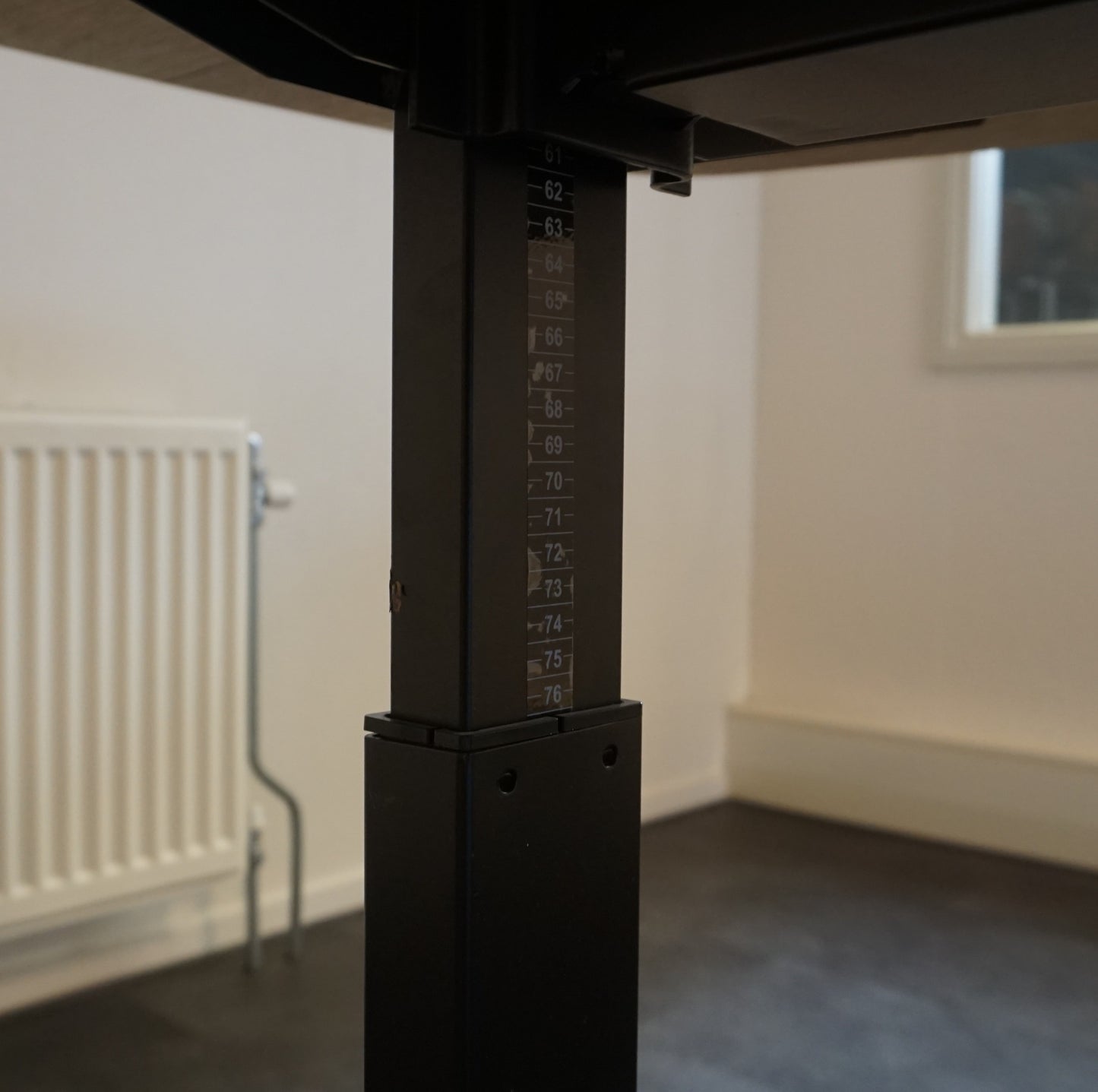 Vergadertafel Tube | Bureau | 220 x 110 cm | Hoogte verstelbaar 62 - 85 cm