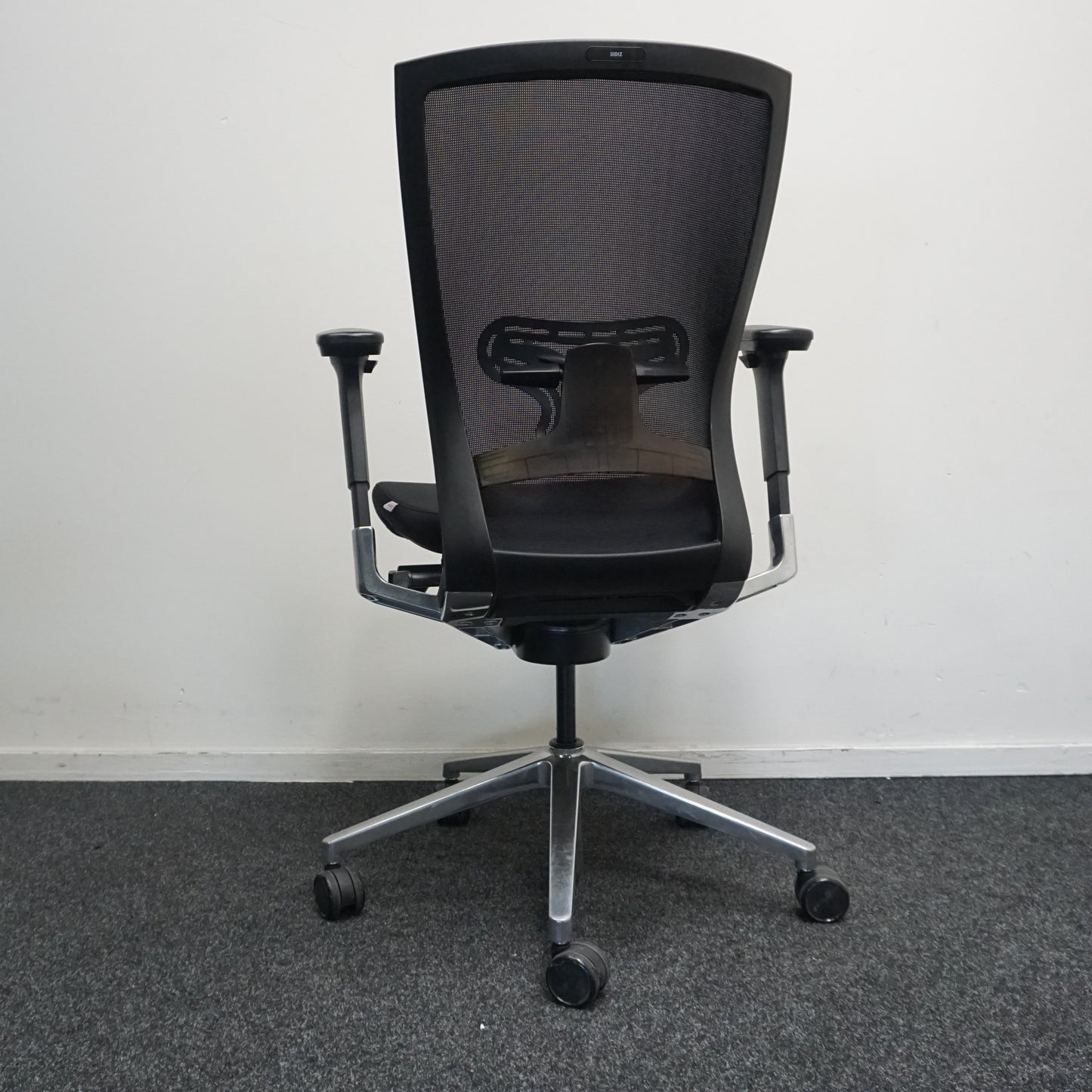 Sidiz T50 Bureaustoel | Zwart | Netweave | Lendensteun