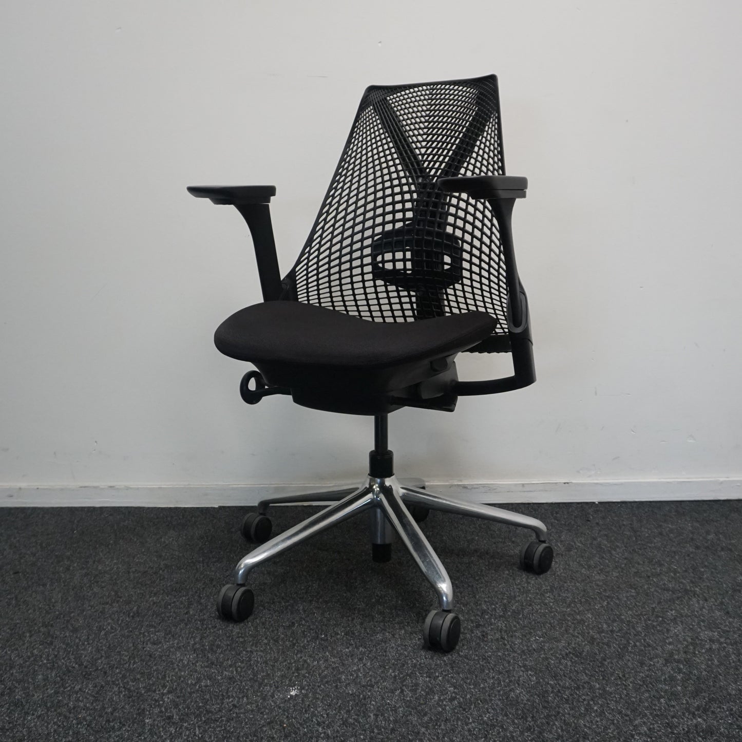 Herman Miller Sayl Bureaustoel | Ergonomisch | Zwart / Chroom