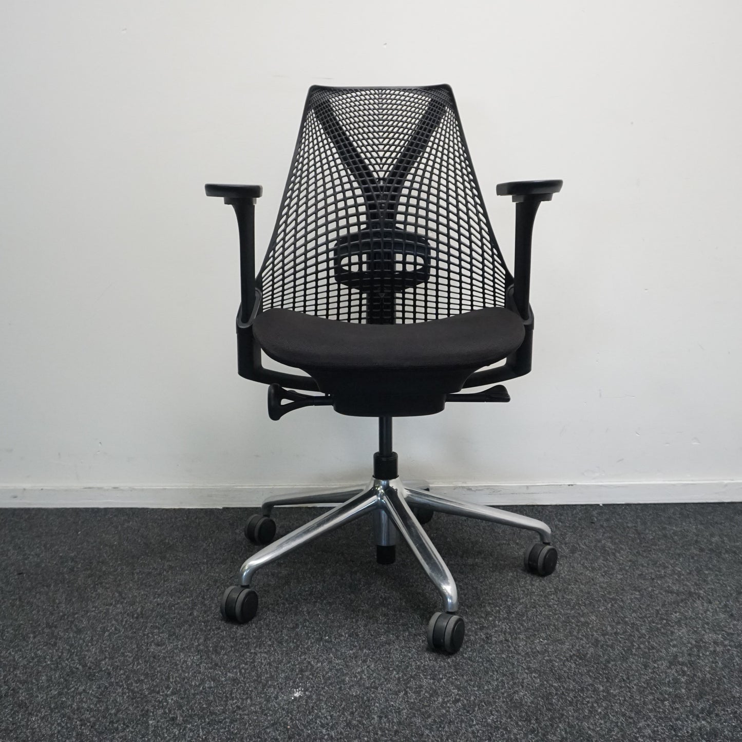 Herman Miller Sayl Bureaustoel | Ergonomisch | Zwart / Chroom