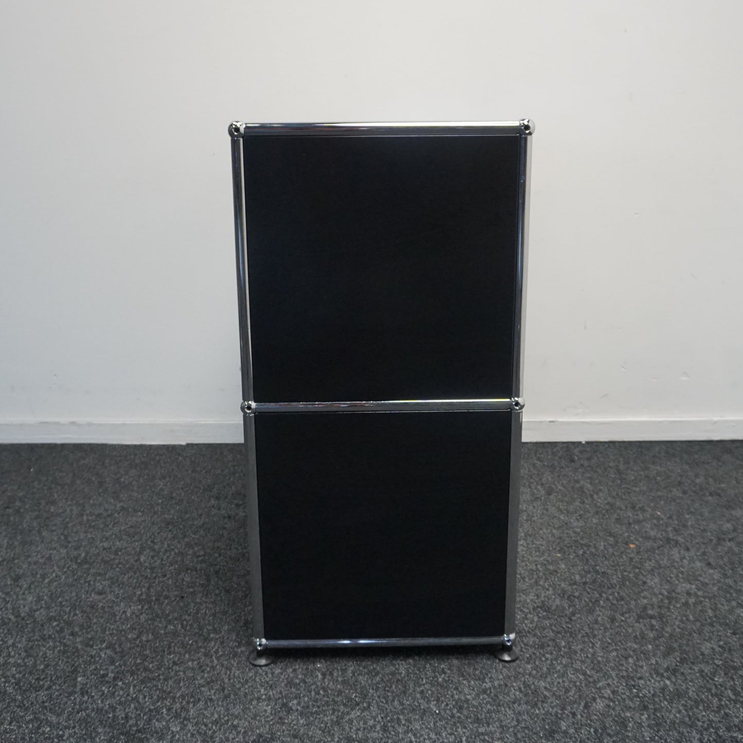 USM Haller Design Kast | Zwart | Dressoir | 74 x 75 x 35 cm