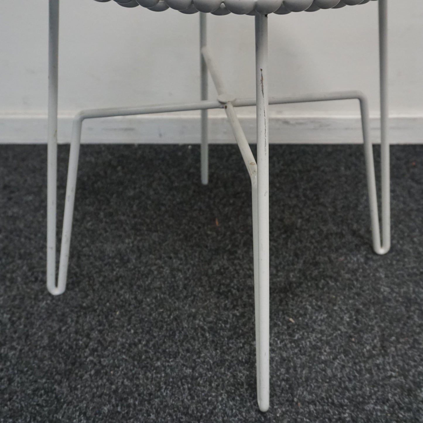 Design Bijzettafel | Wit | Metaal | 41 cm