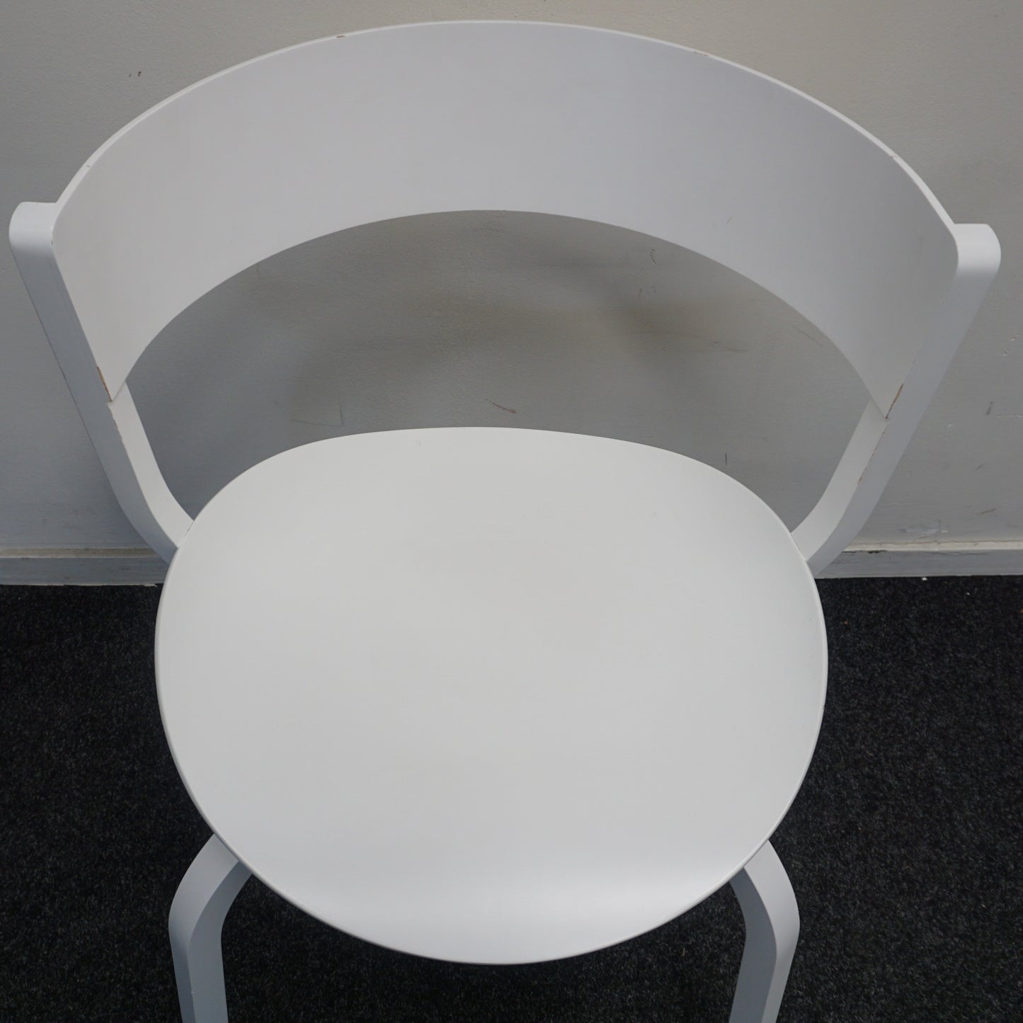 Thonet 404F Design Stoel | Hout | Wit