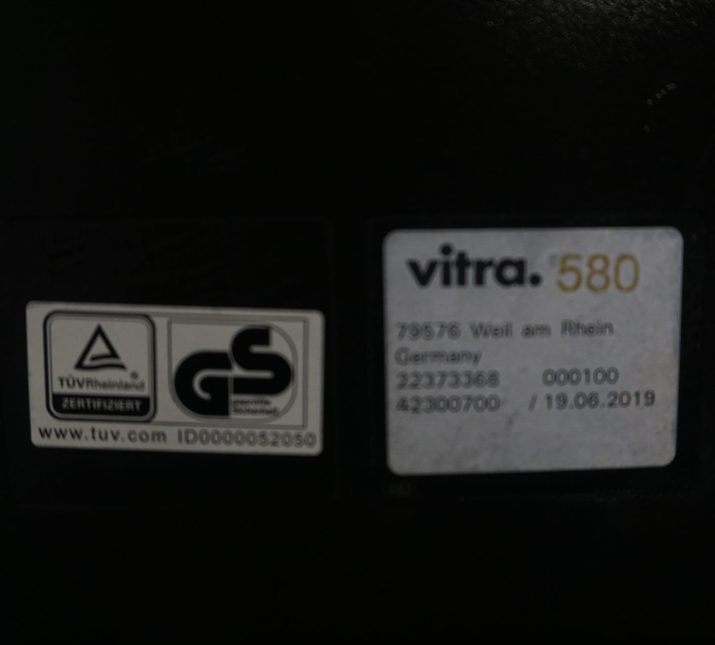 Vitra Softshell Design Vergaderstoel | Conferentiestoel | Zwart