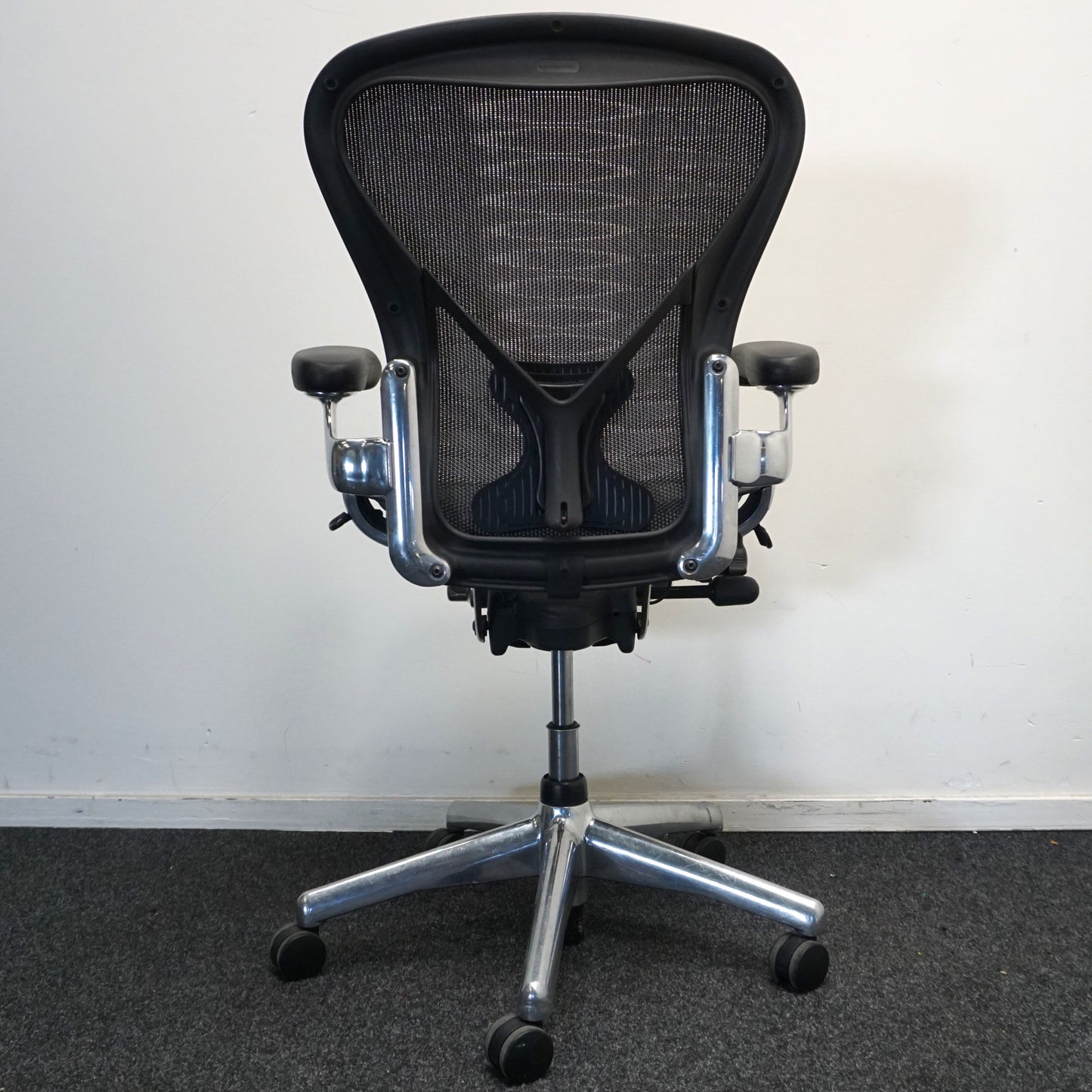 Herman Miller Aeron type B Bureaustoel | Ergonomisch | Grafiet / Chroom