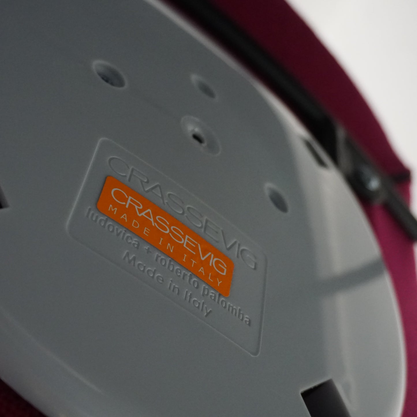 Crassevig Pola Light R/4L Design Stoel | Fuchsia | Stof