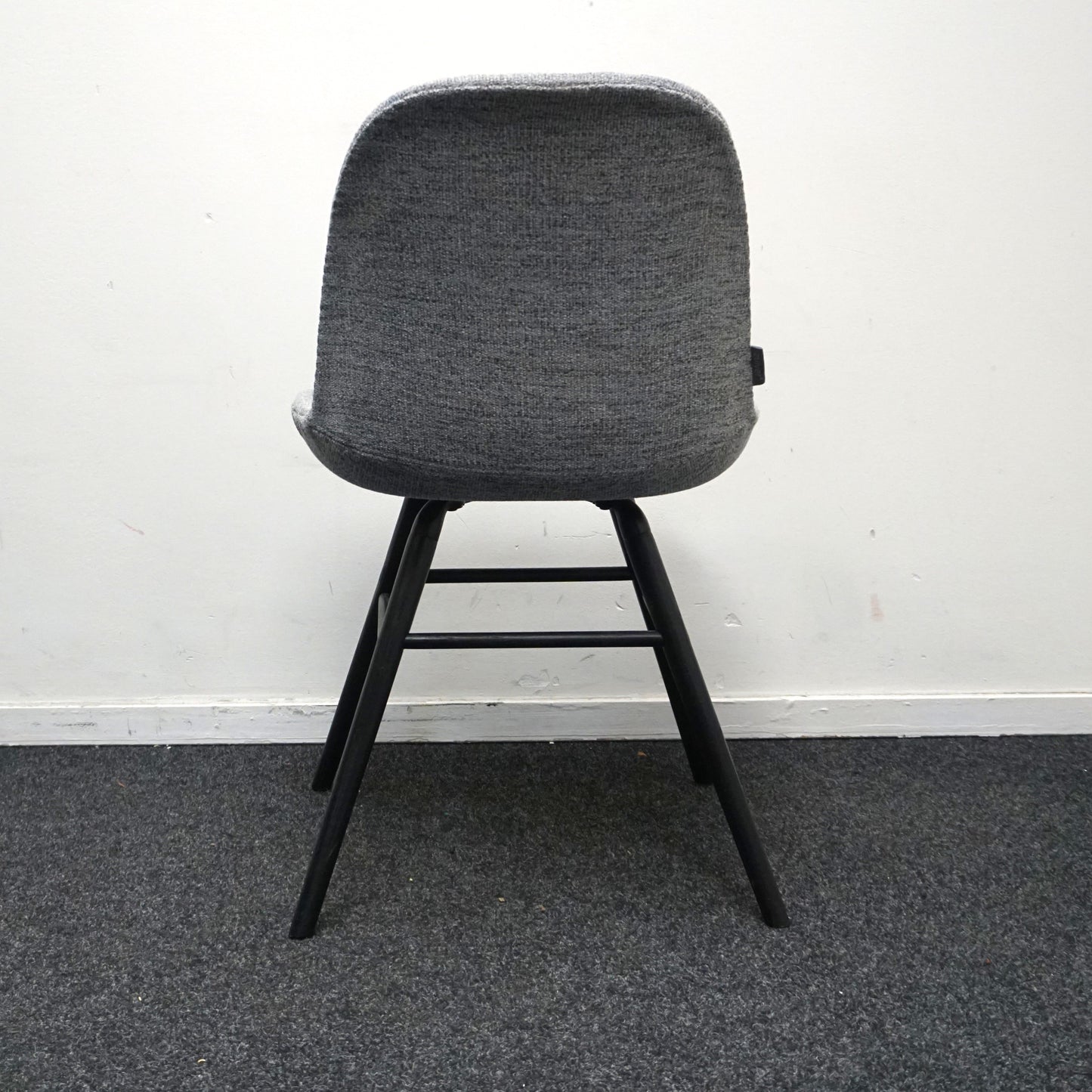 Zuiver Albert Kuip Soft Design Stoel | Lichtgrijze Stof