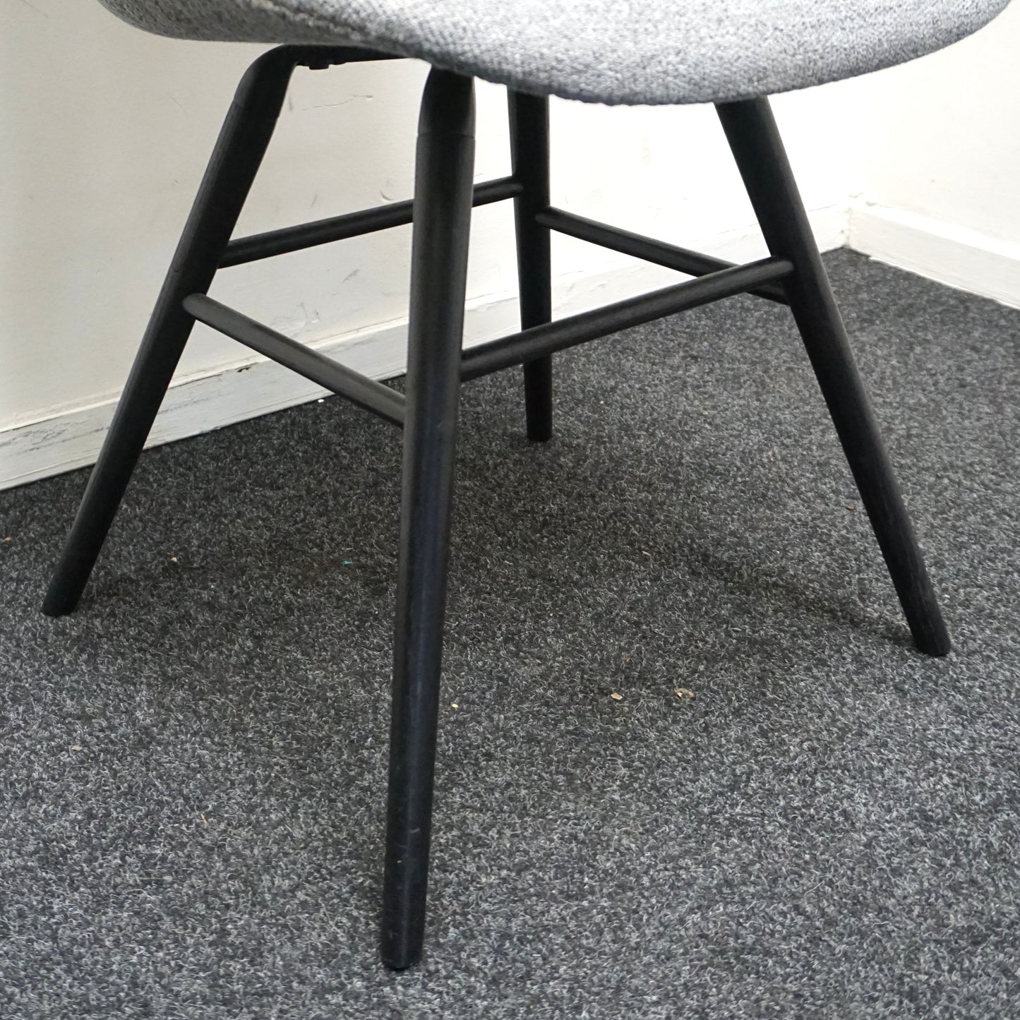 Zuiver Albert Kuip Soft Design Stoel | Lichtgrijze Stof