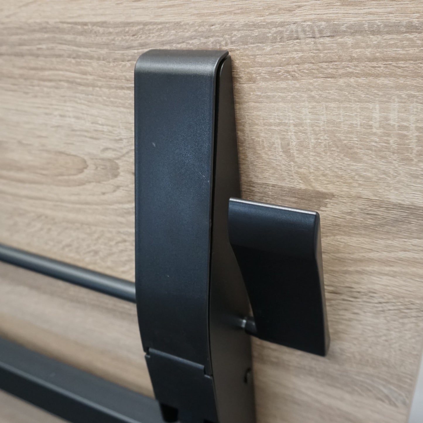 Verrijdbare Klaptafel | 180 x 80 cm | Midden eiken blad