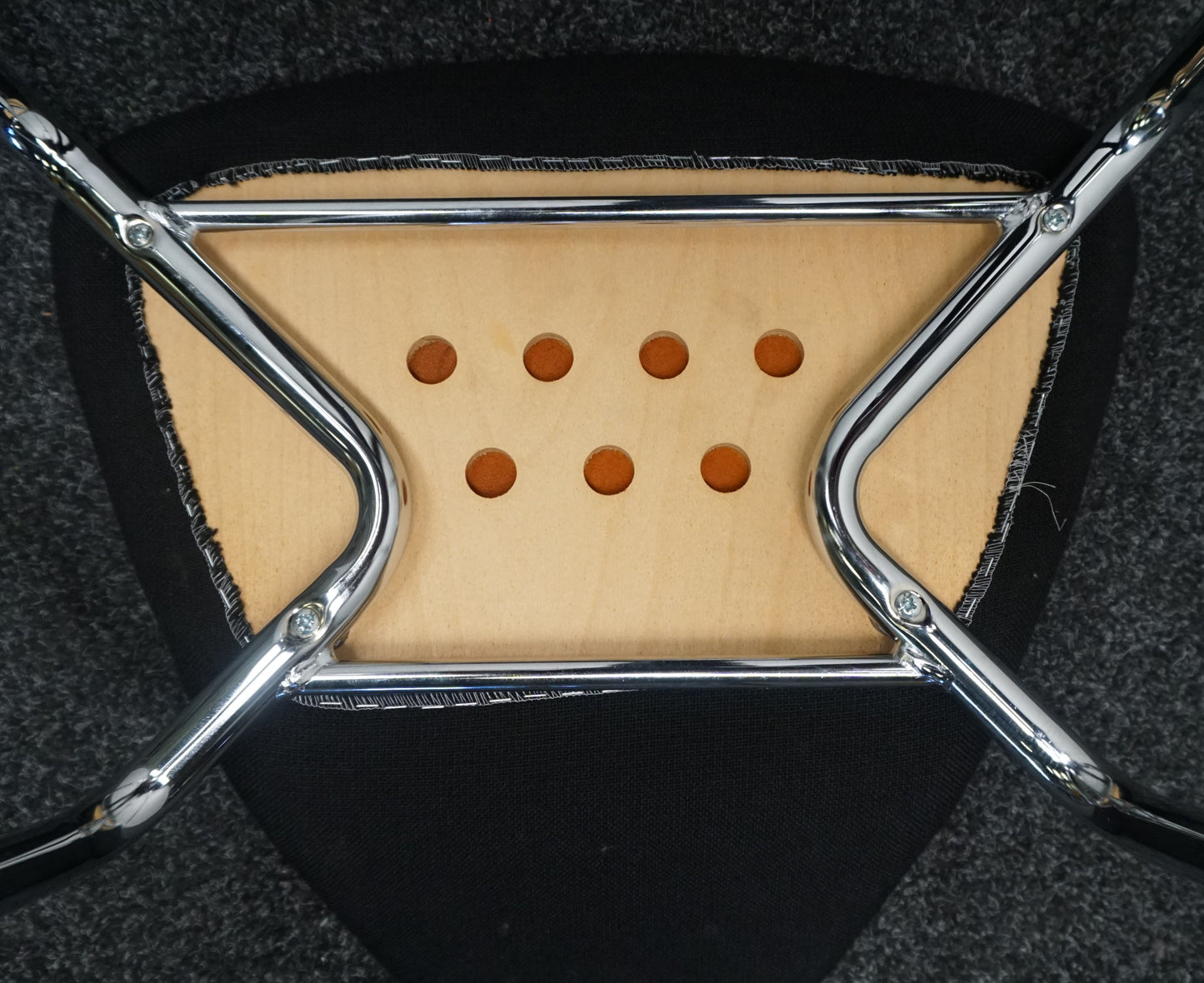 Materia Plektrum Barkruk | Zwart | Zithoogte 78 cm