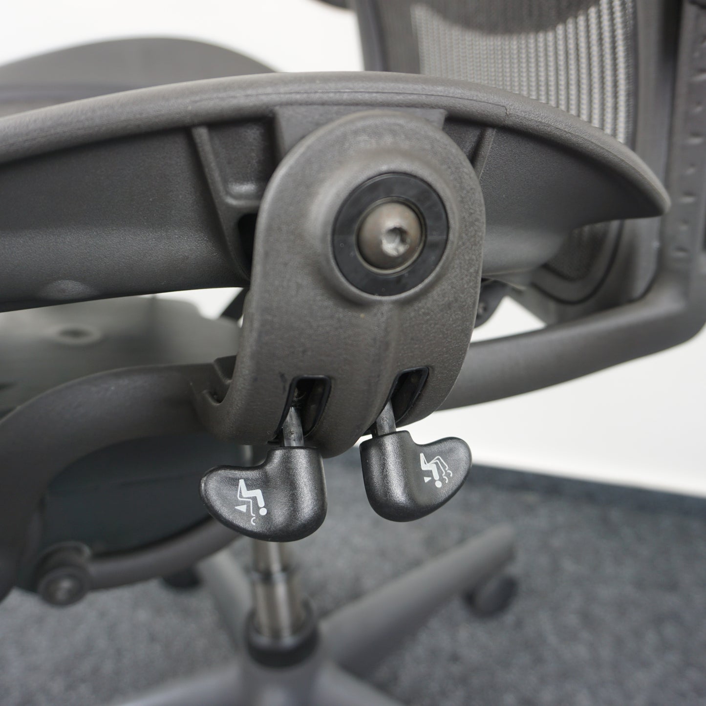 Herman Miller Aeron type B Bureaustoel | Ergonomisch | Antraciet