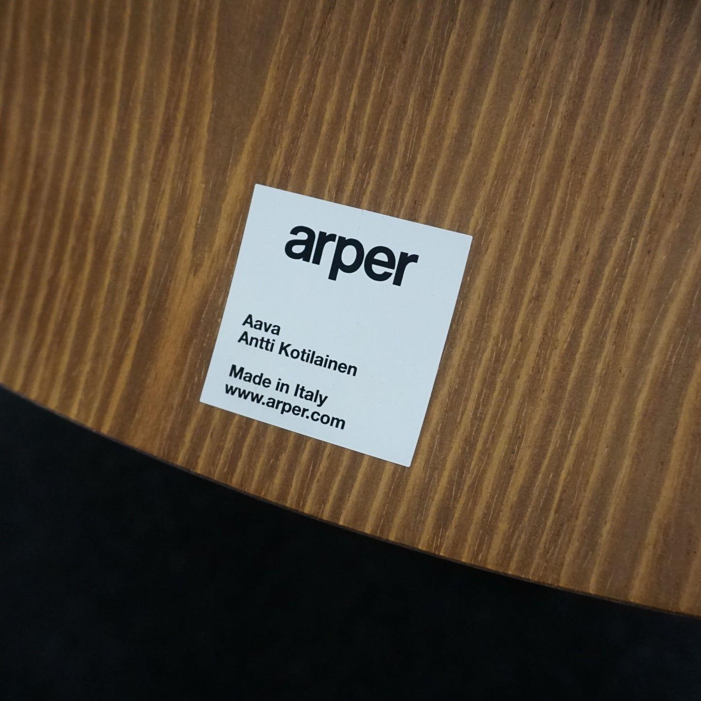 Arper Aava 02 Design Stoel | Groen / Donker Eiken