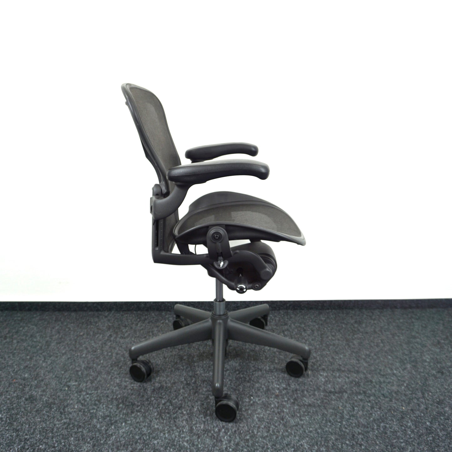 Herman Miller Aeron type A Bureaustoel | Ergonomisch | Antraciet