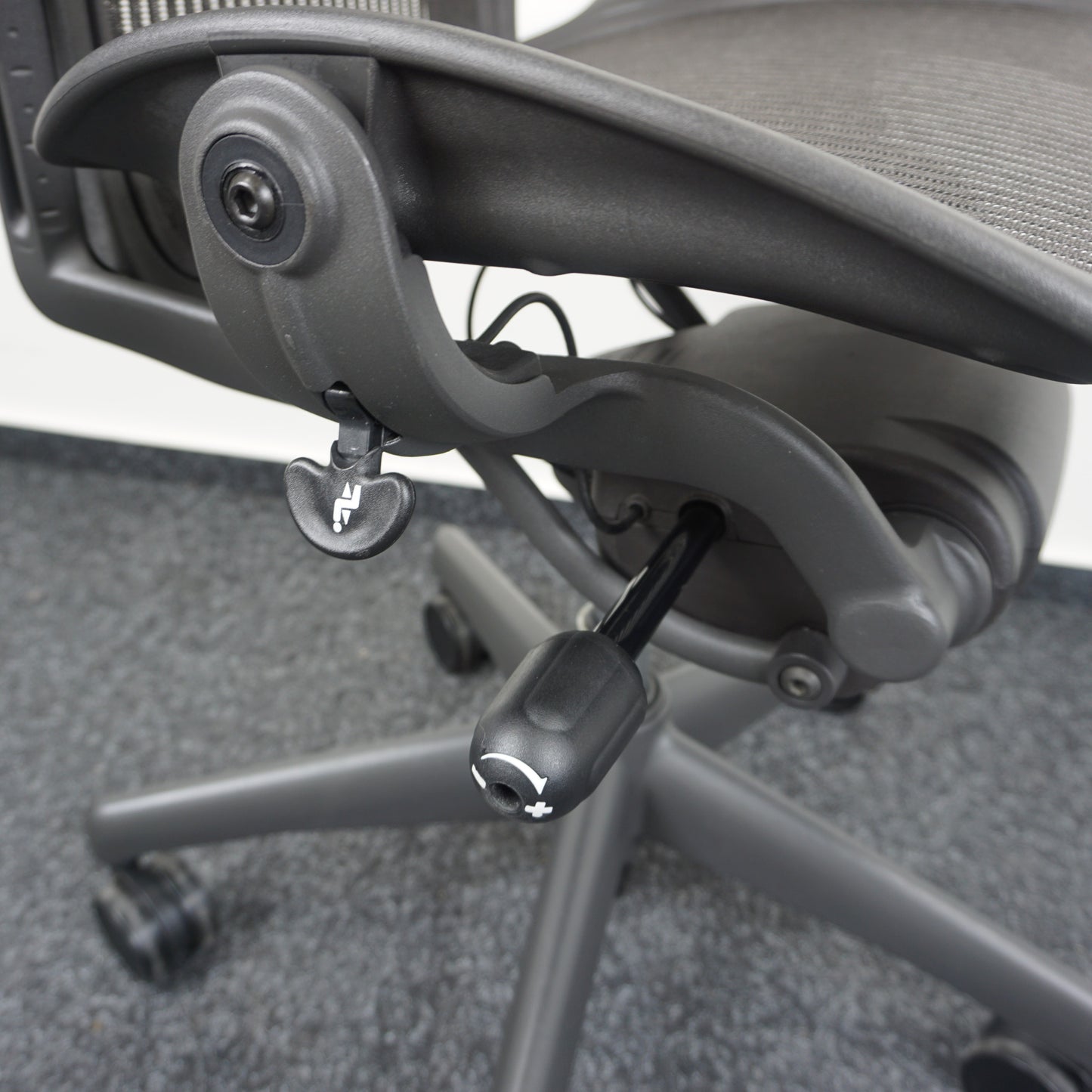Herman Miller Aeron type A Bureaustoel | Ergonomisch | Antraciet