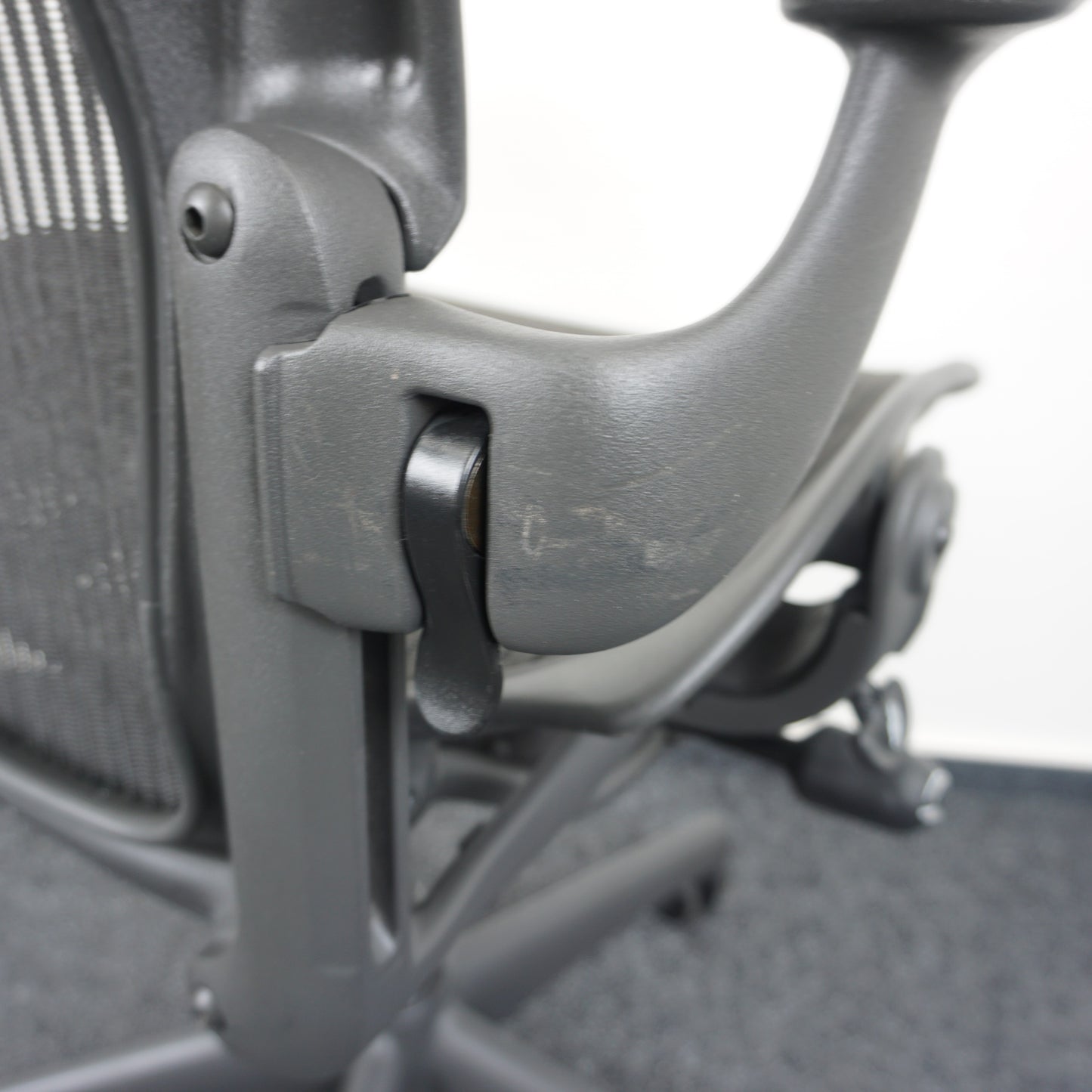 Herman Miller Aeron type A Bureaustoel | Ergonomisch | Antraciet