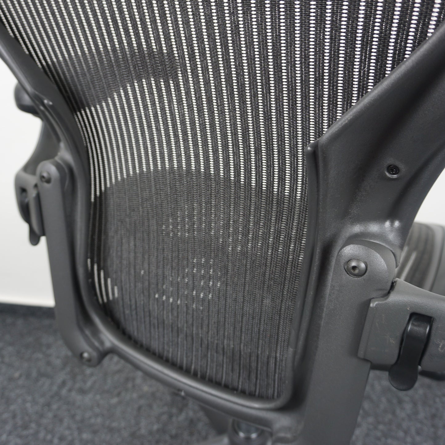Herman Miller Aeron type A Bureaustoel | Ergonomisch | Antraciet
