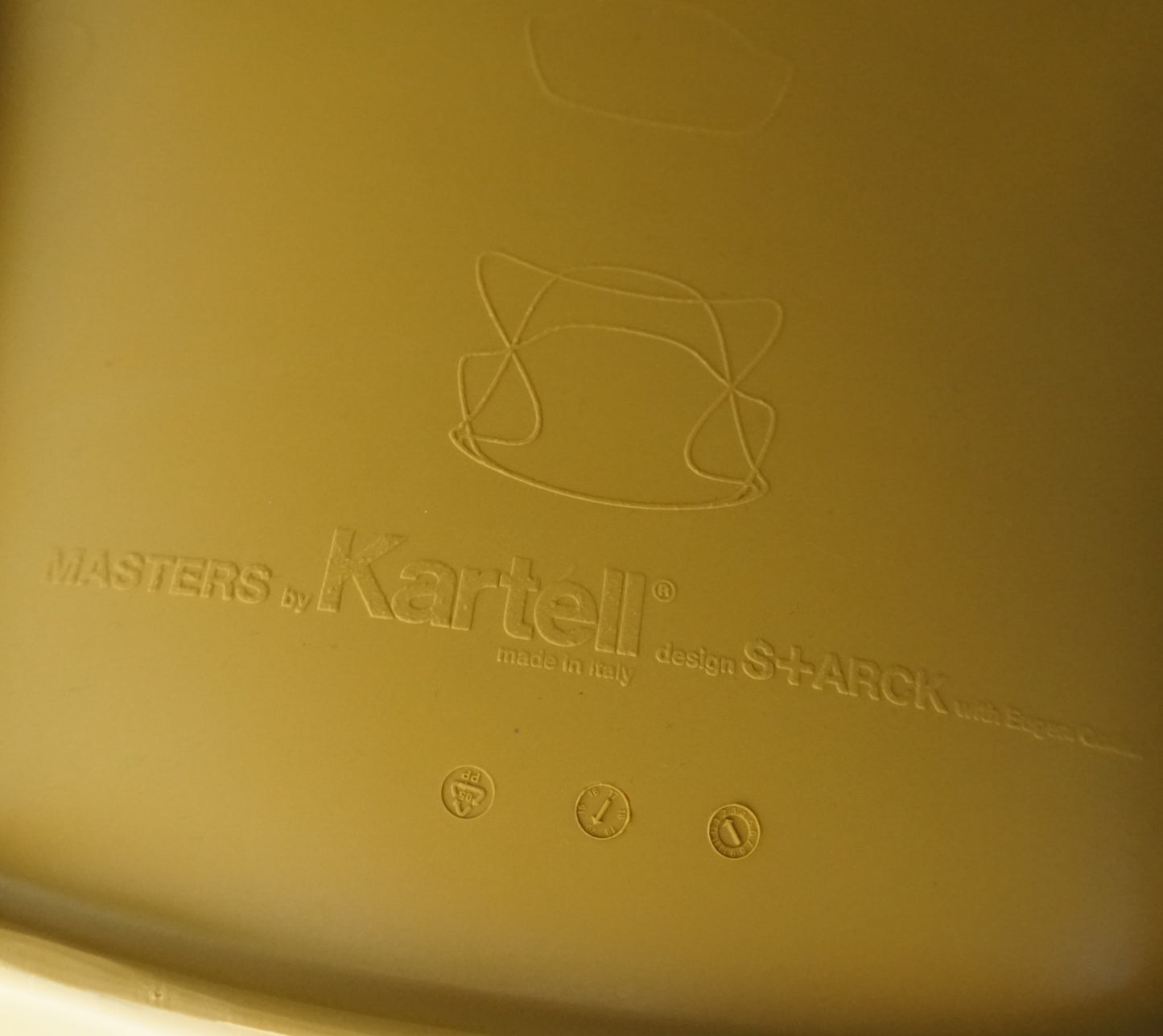 Kartell Masters Design Stoel | Geel