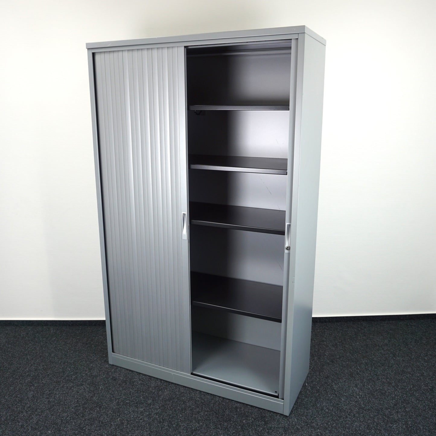 TDS Roldeurkast | Archiefkast | 196 x 120 x 47 cm | Grijs