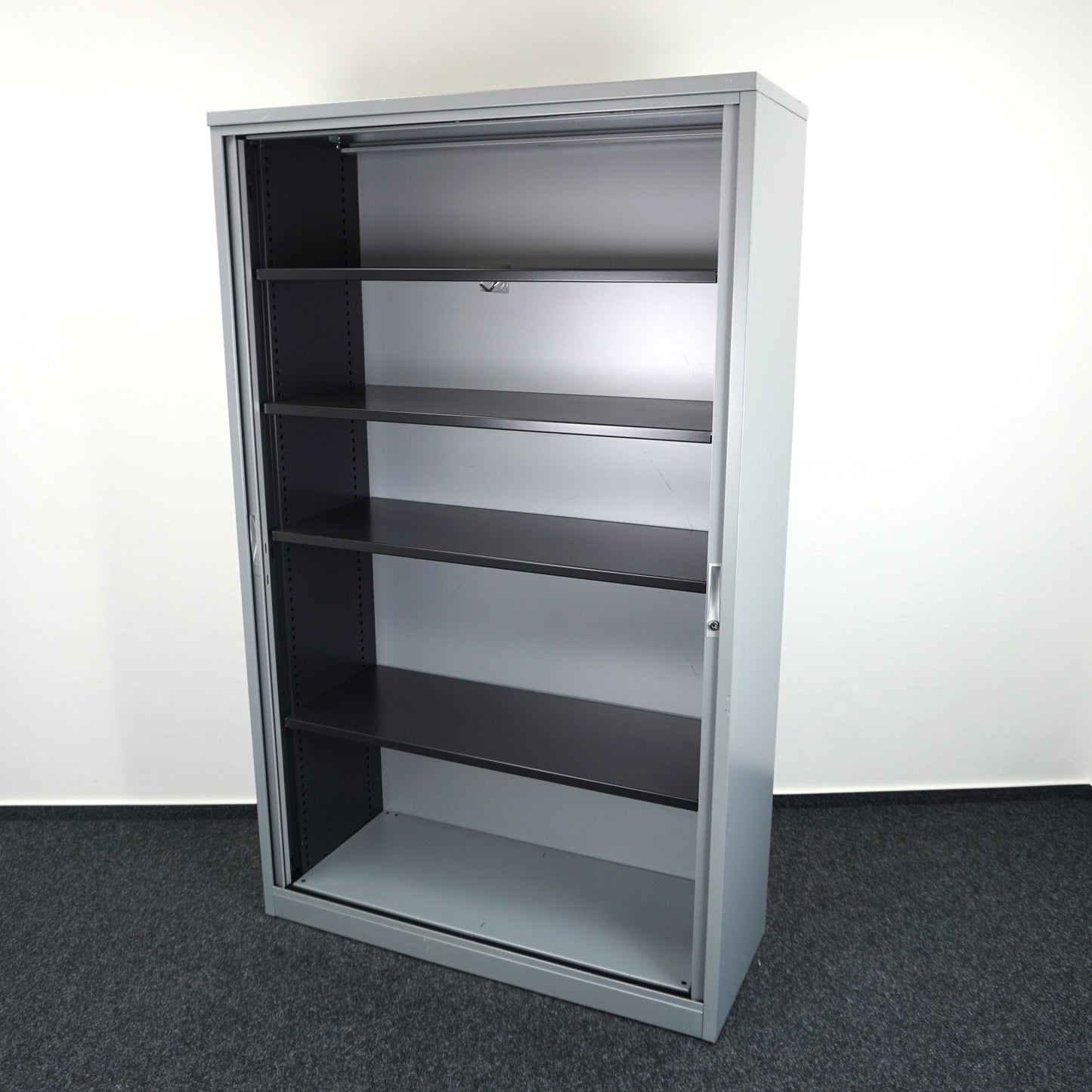 TDS Roldeurkast | Archiefkast | 196 x 120 x 47 cm | Grijs