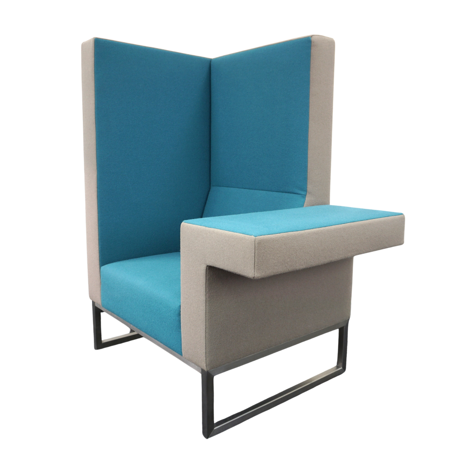 Palau Bricks Design Fauteuil | Akoestische Fauteuil | Blauw / Grijs
