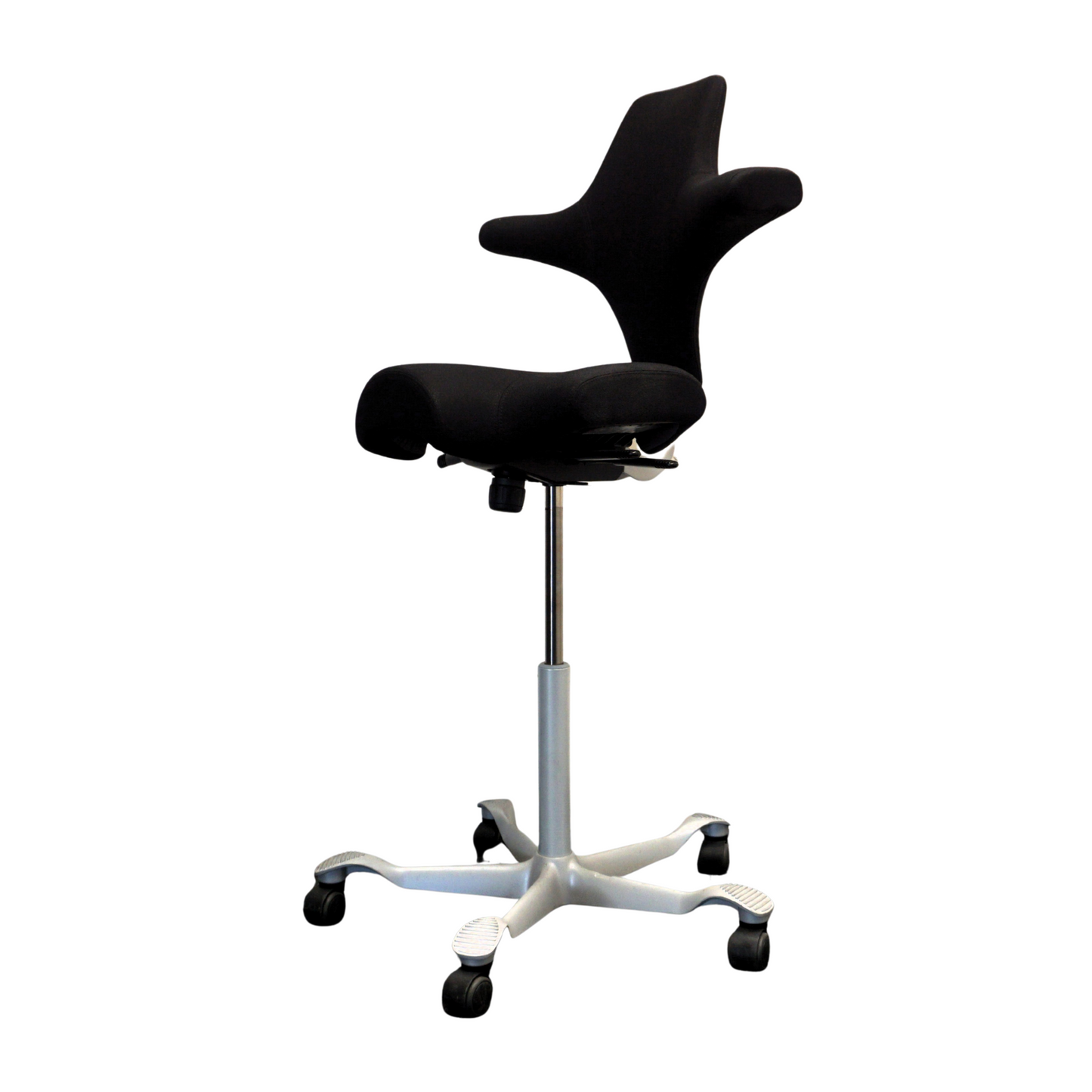 HAG Capisco 8106 Bureaustoel | Zadelzit | Zwart / Grijs | 60 - 85 cm